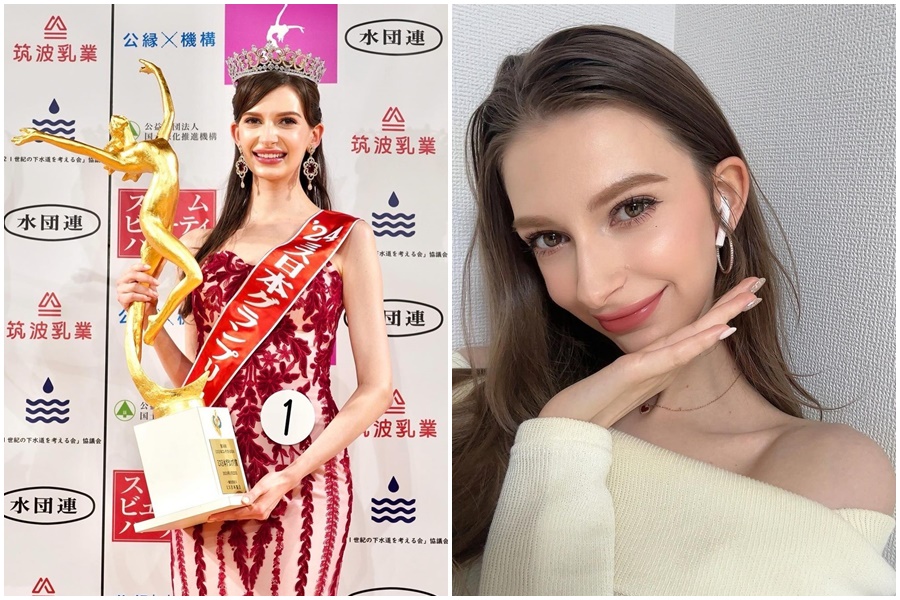 日本小姐椎野卡洛琳娜（圖）被爆介入知名醫師婚姻，引發討論。（翻攝自椎野カロリーナIG）