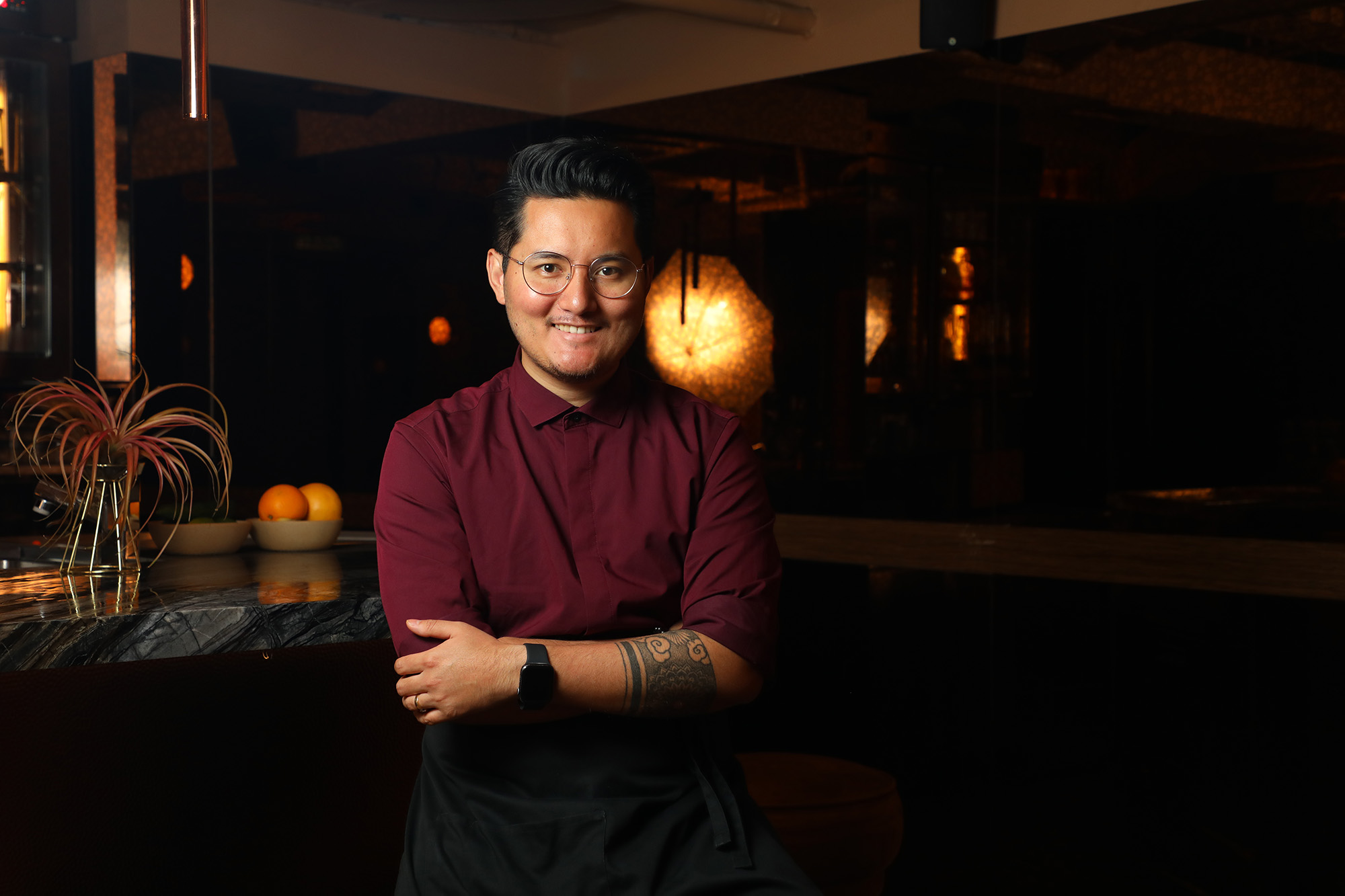 連續3年奪得亞洲50最佳酒吧冠軍頭銜的調酒師Ajit Gurung，與夥伴在2023夏季推出全新酒吧「The Savory Project」。