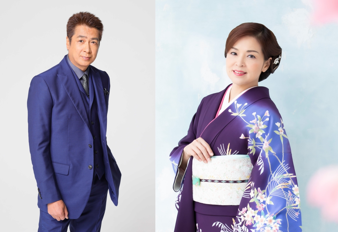 日本演歌名歌手山川豐與石原詢子將於明年2月來台開唱。（Zepp New Taipei / 大鴻藝術BIG ART提供）