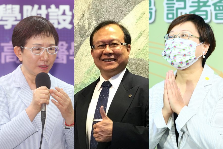 今有消息指出，財政部長莊翠雲（左起）、人事行政總處人事長蘇俊榮、僑委會委員長徐佳青將留任。（本刊資料照；蘇俊榮圖翻攝自人事行政總處）