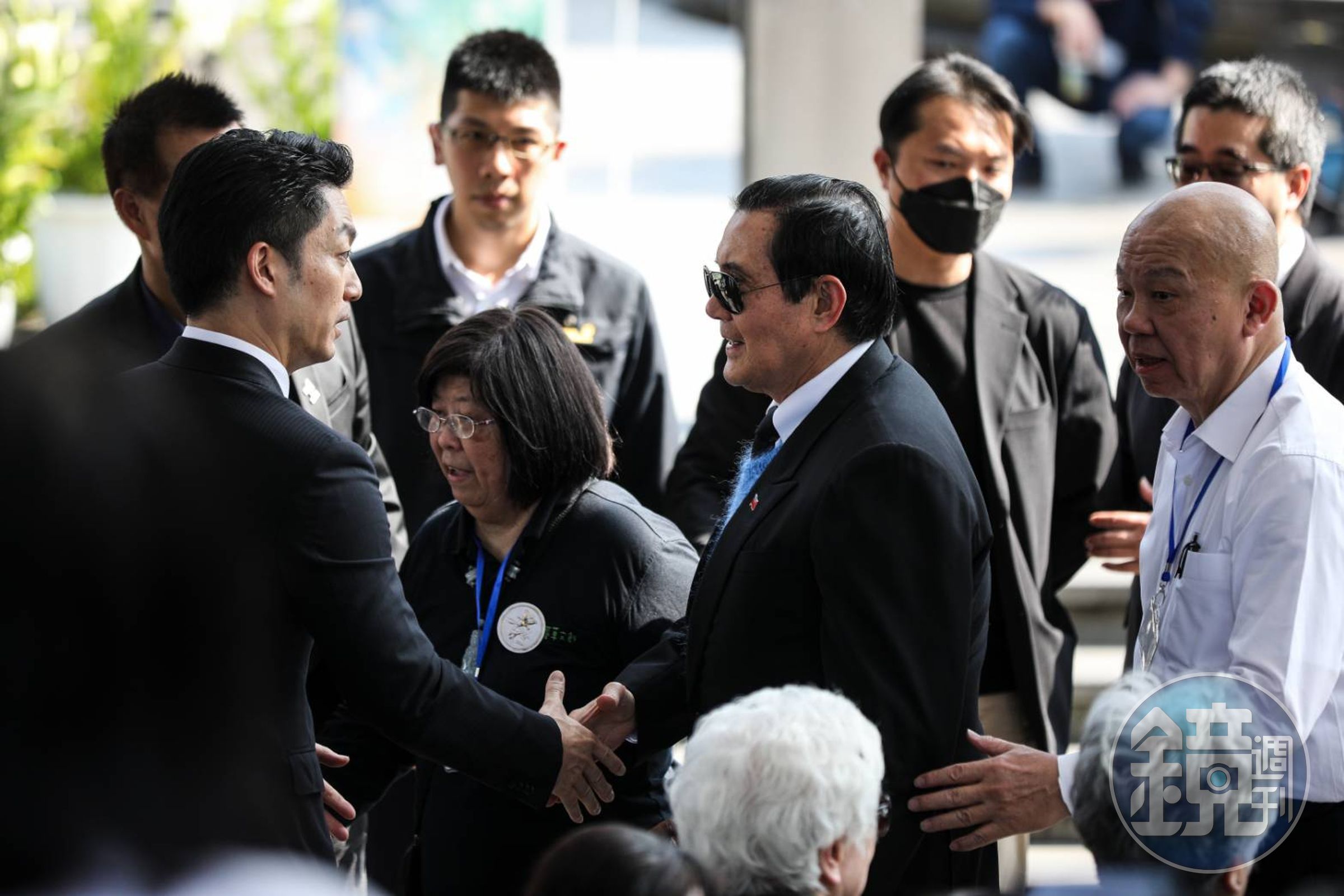 今日的228事件78週年追思會,馬英九與蔣萬安也到場出席。