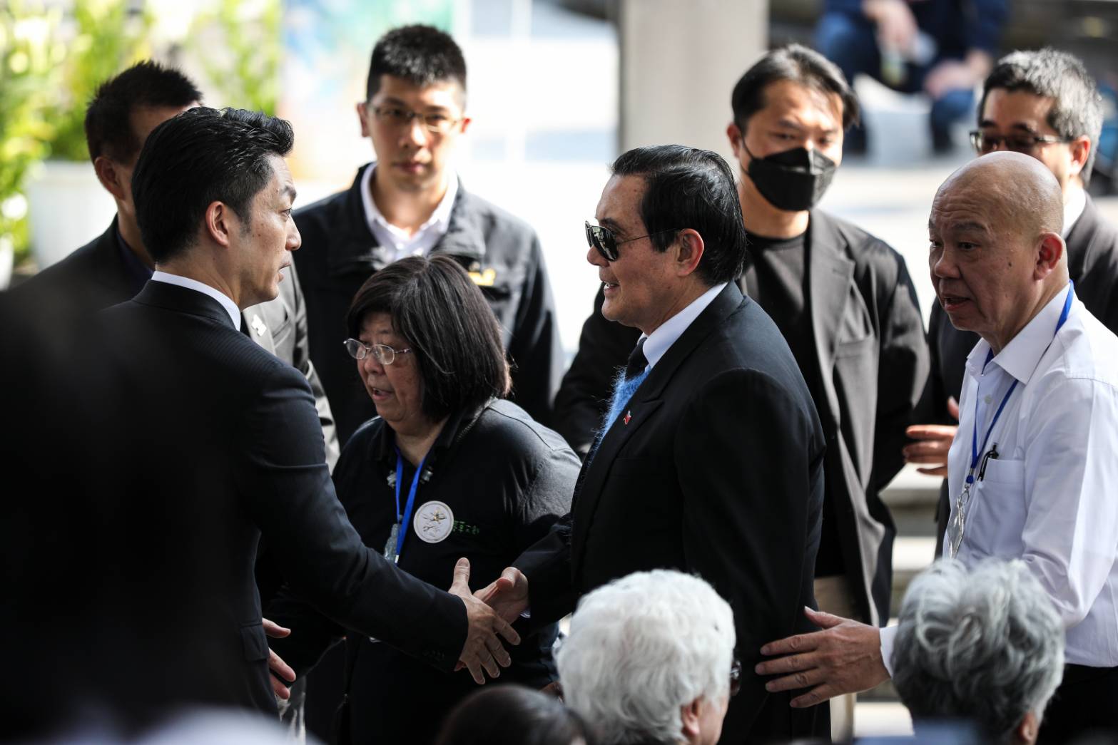 今日的228事件78週年追思會，馬英九與蔣萬安也到場出席。