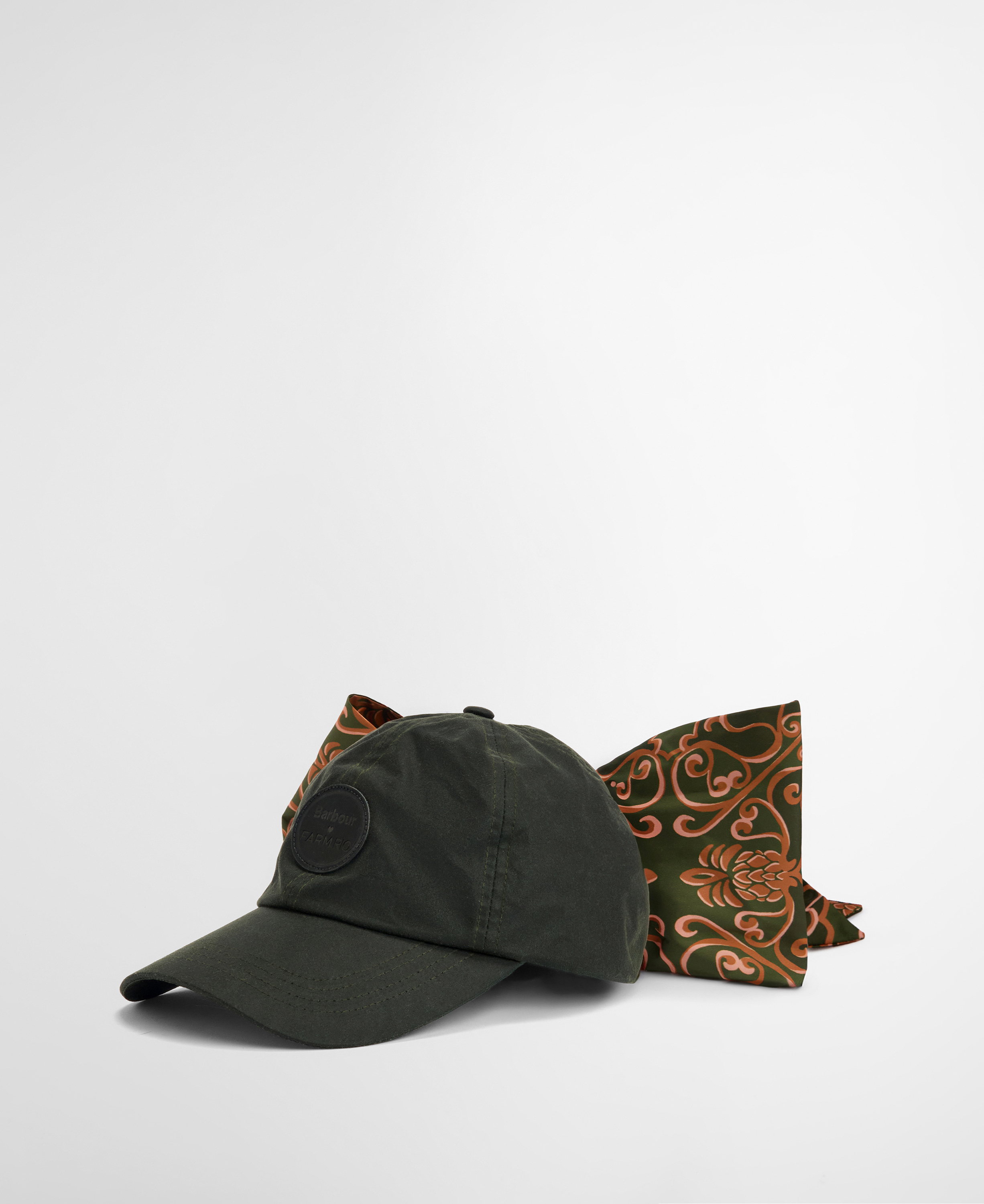 Barbour x FARM Rio棒球帽。NT$5,000（台灣八木通商提供）