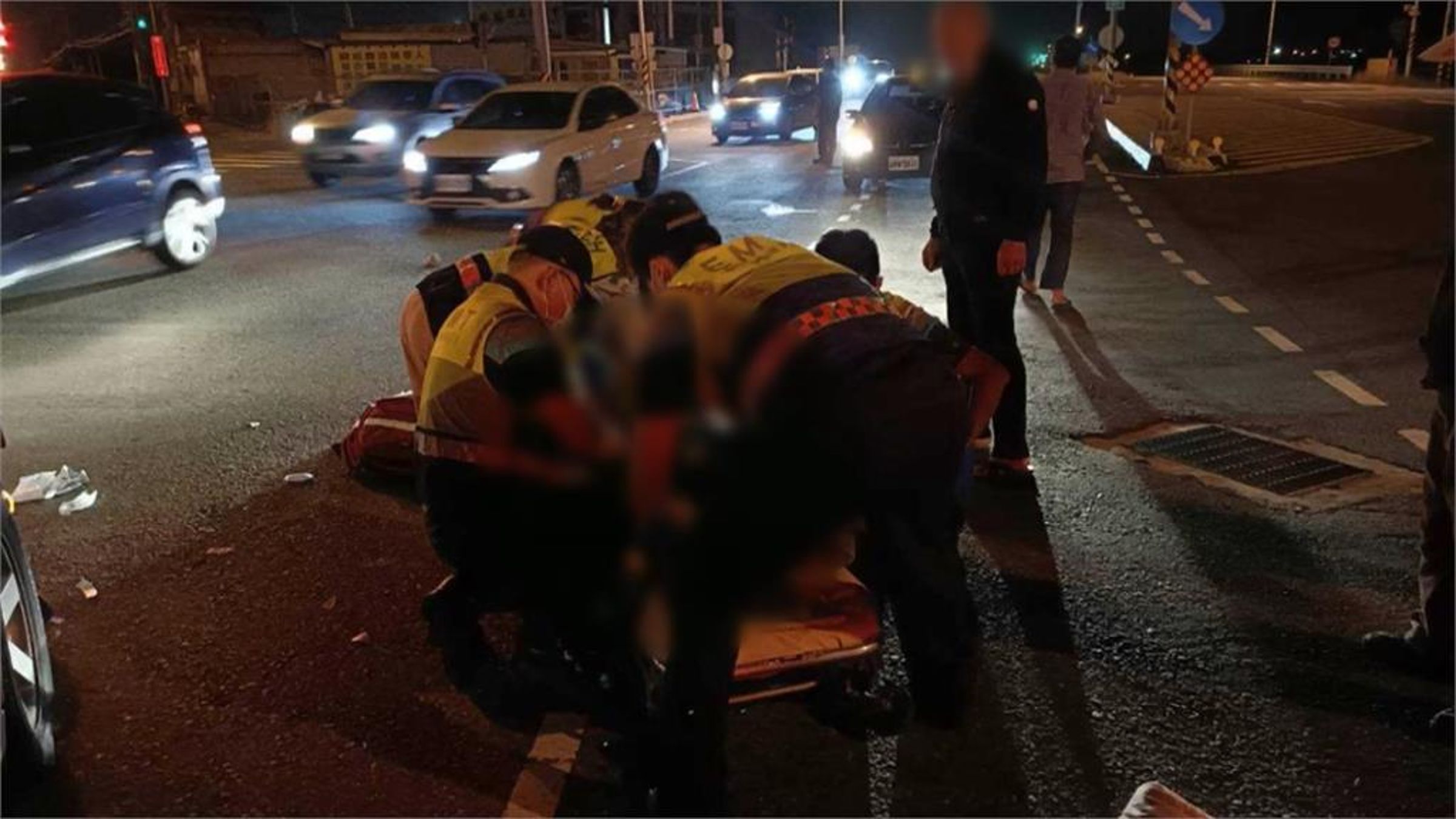 彰化縣伸港鄉一對姊妹今年2月間遭到蕭姓男子無照駕車撞上,搶救數月後相繼宣告不治。(警方提供)