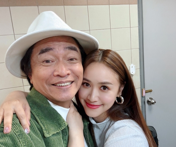 吳宗憲、Sandy同日爆出爭議。（翻攝自吳姍儒臉書）