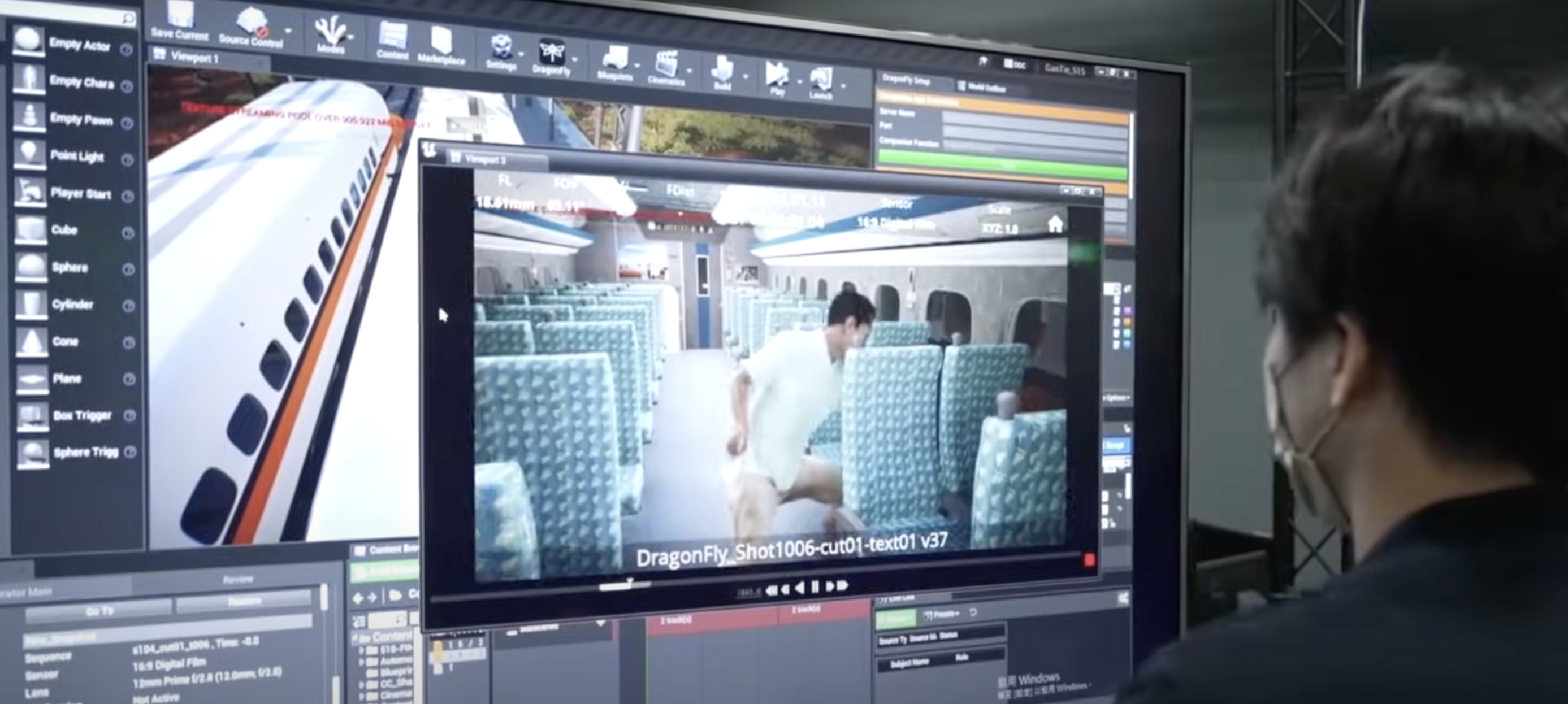 《96分鐘》引進好萊塢的特效預演拍攝技術Previs，可以更精準控製拍攝時間和預算。  （華影國際提供）