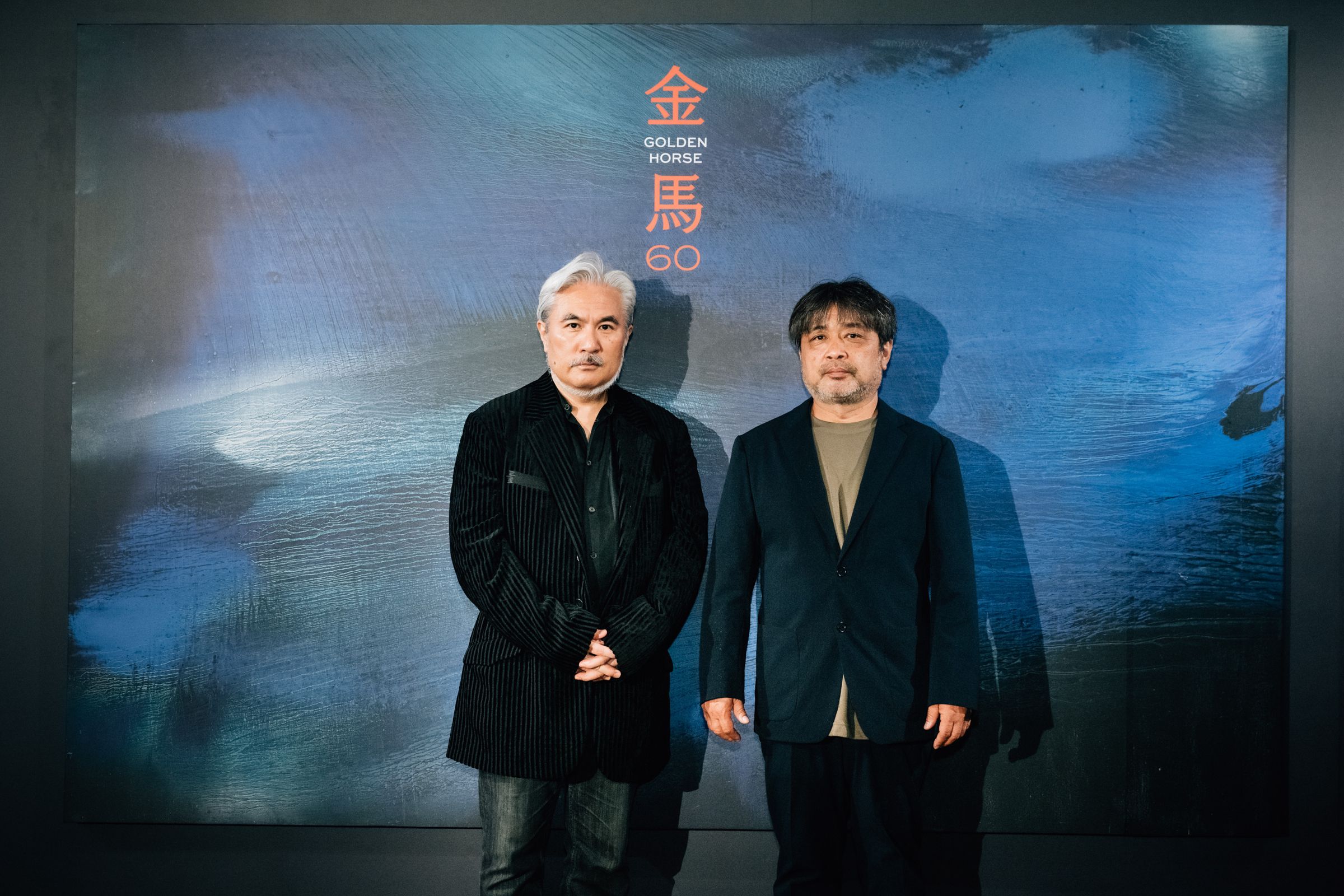 《（非）一般欲望》導演岸善幸（右）與（金馬影展提供）