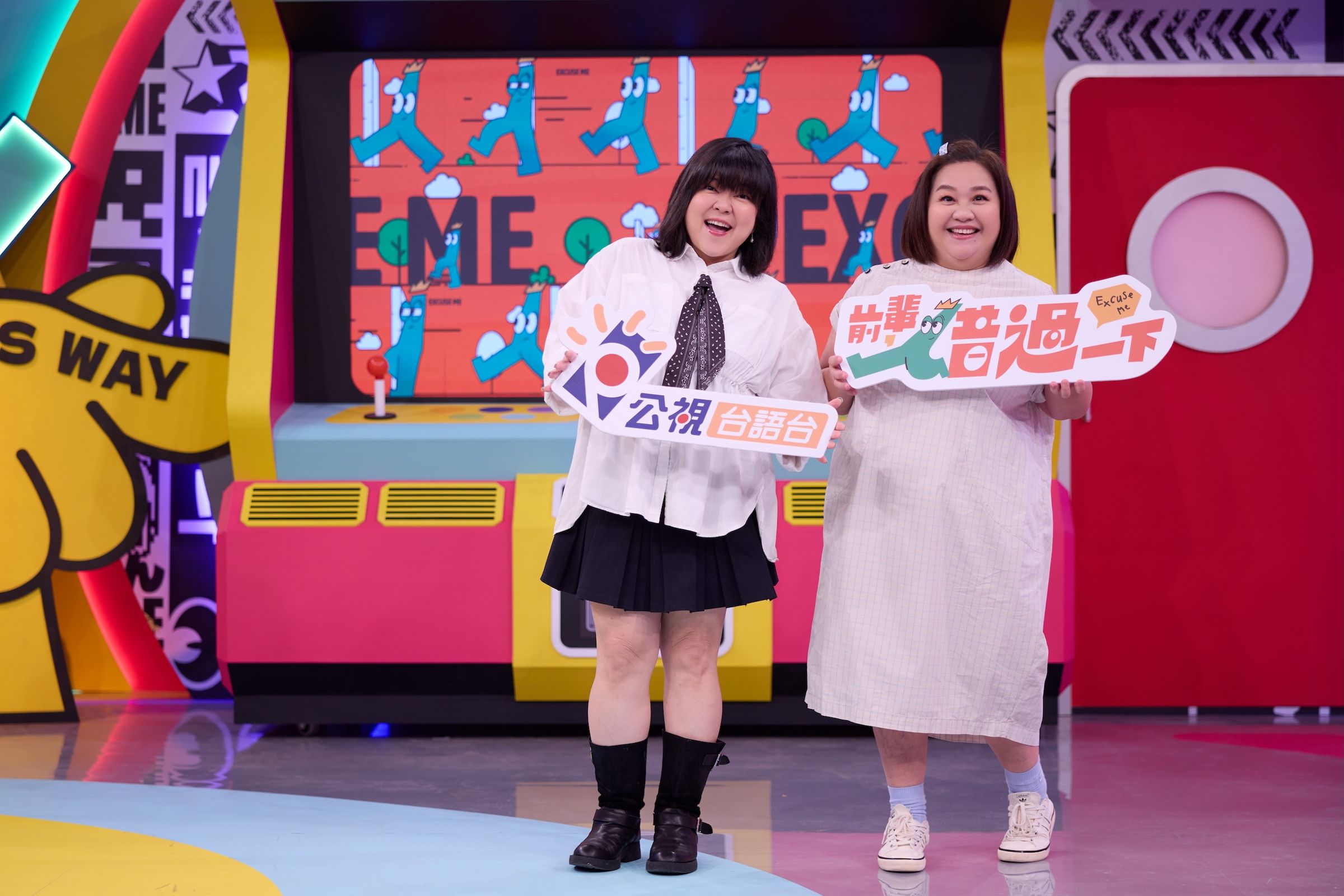 鍾欣凌、杜詩梅今進棚錄影。(公視台語台提供)