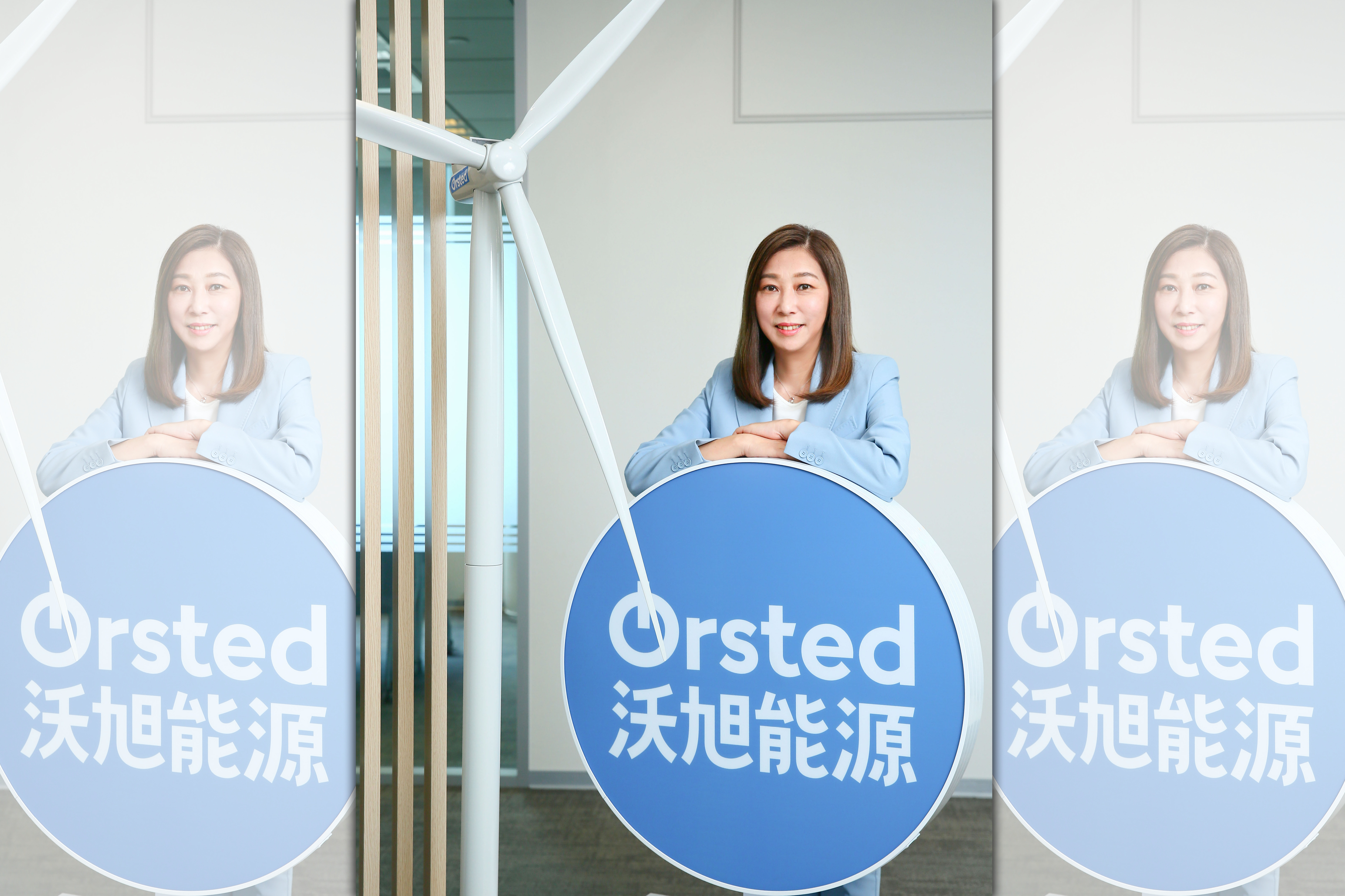 國產化仍是3-2期風電業者最在意的競標關鍵，連沃旭都坦承要跨過基本門檻70分有點難度。（圖為沃旭台灣董事長汪欣潔）