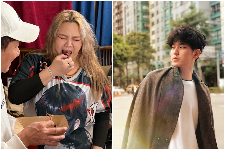 宋晉賢聞訊前妻小甜甜赴中國發展不順返台，做出回應。（翻攝自小甜甜 張可昀、宋晉賢臉書）