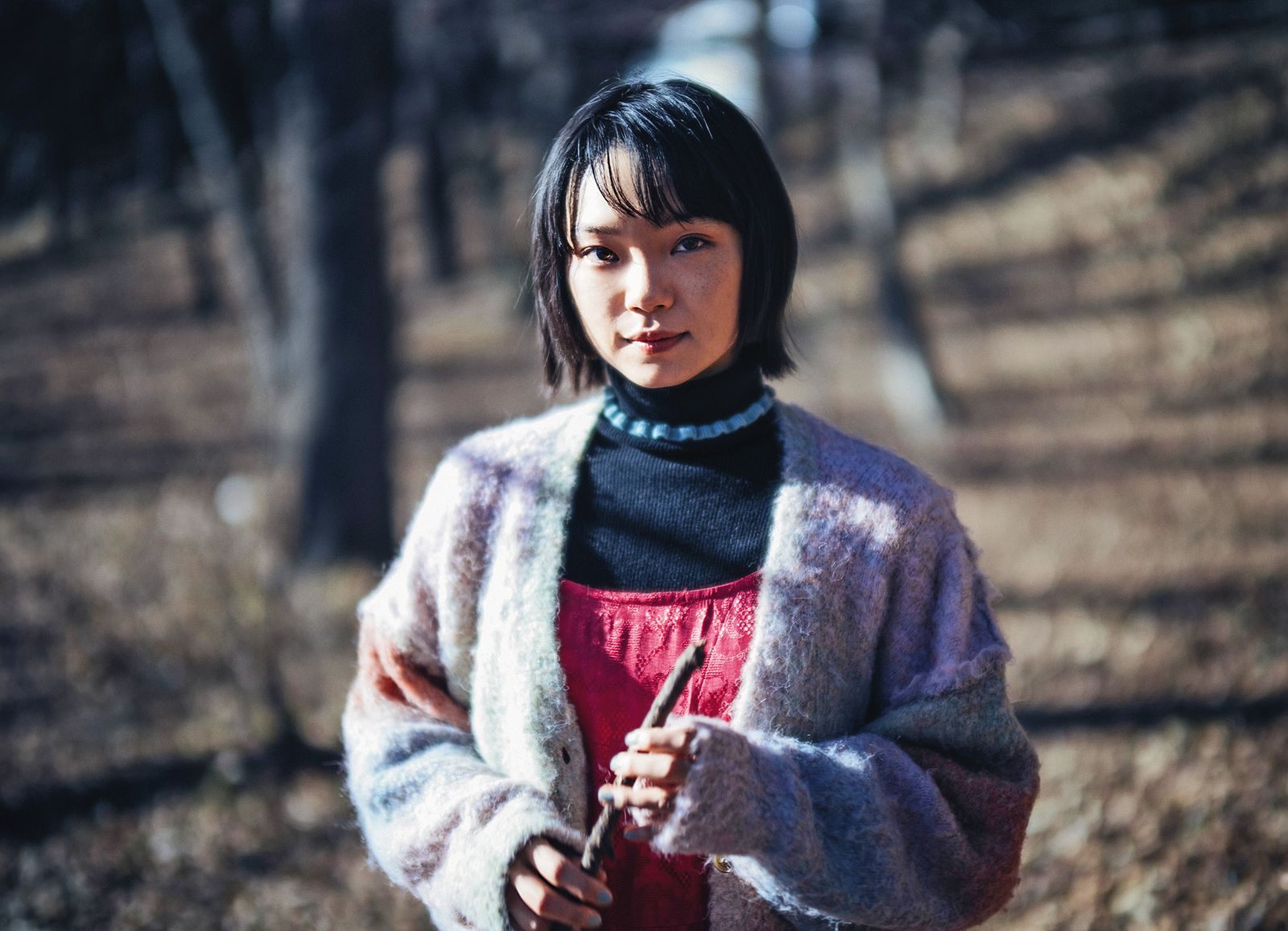 黑澤清認為,演員古川琴音的眼神有種令人捉摸不定的神祕感。(天馬行空提供)