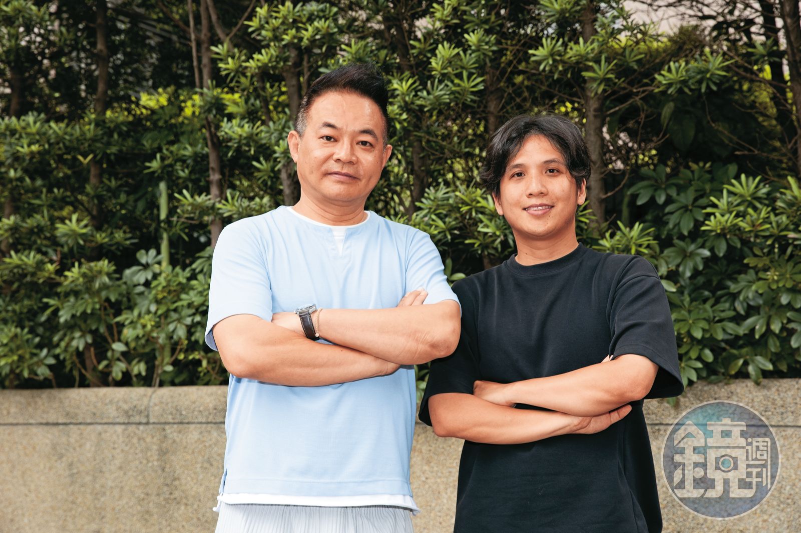 林柏宏（右）與宋芸樺（左）在《96分鐘》飾演夫妻，兩人一起處理炸彈危機。（華影國際提供）