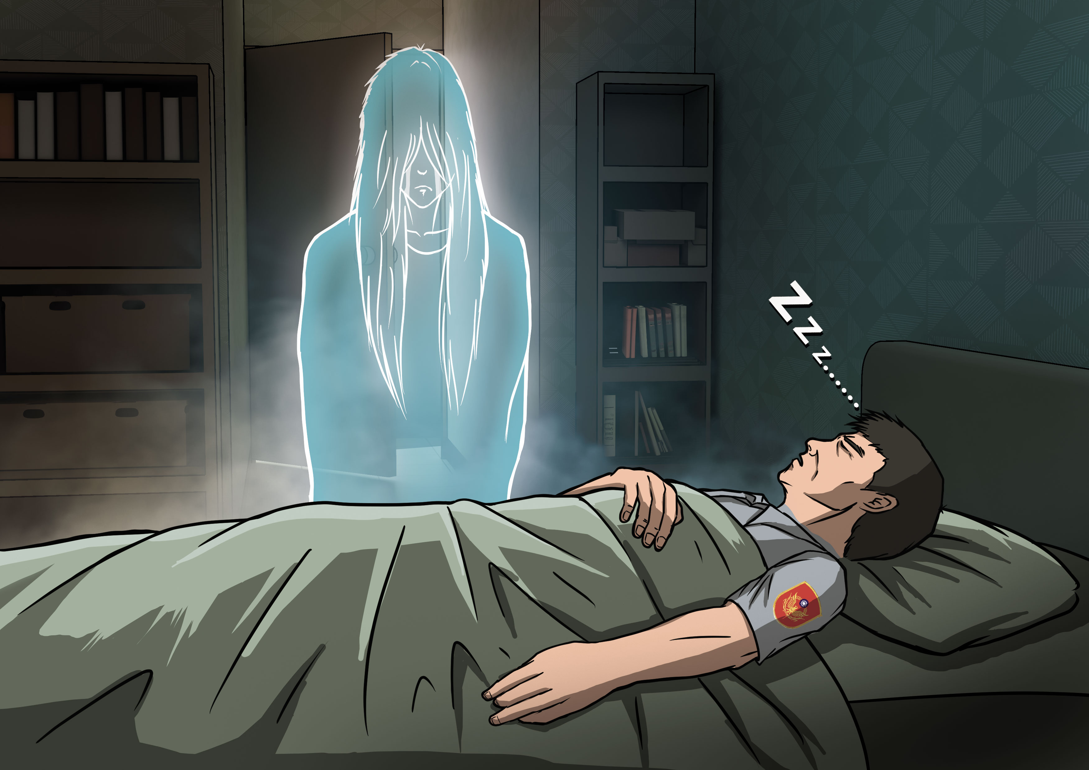 劉姓員警夢見余姓女子不斷哭泣，醒來後聯繫不上，調查才知她已遇害。