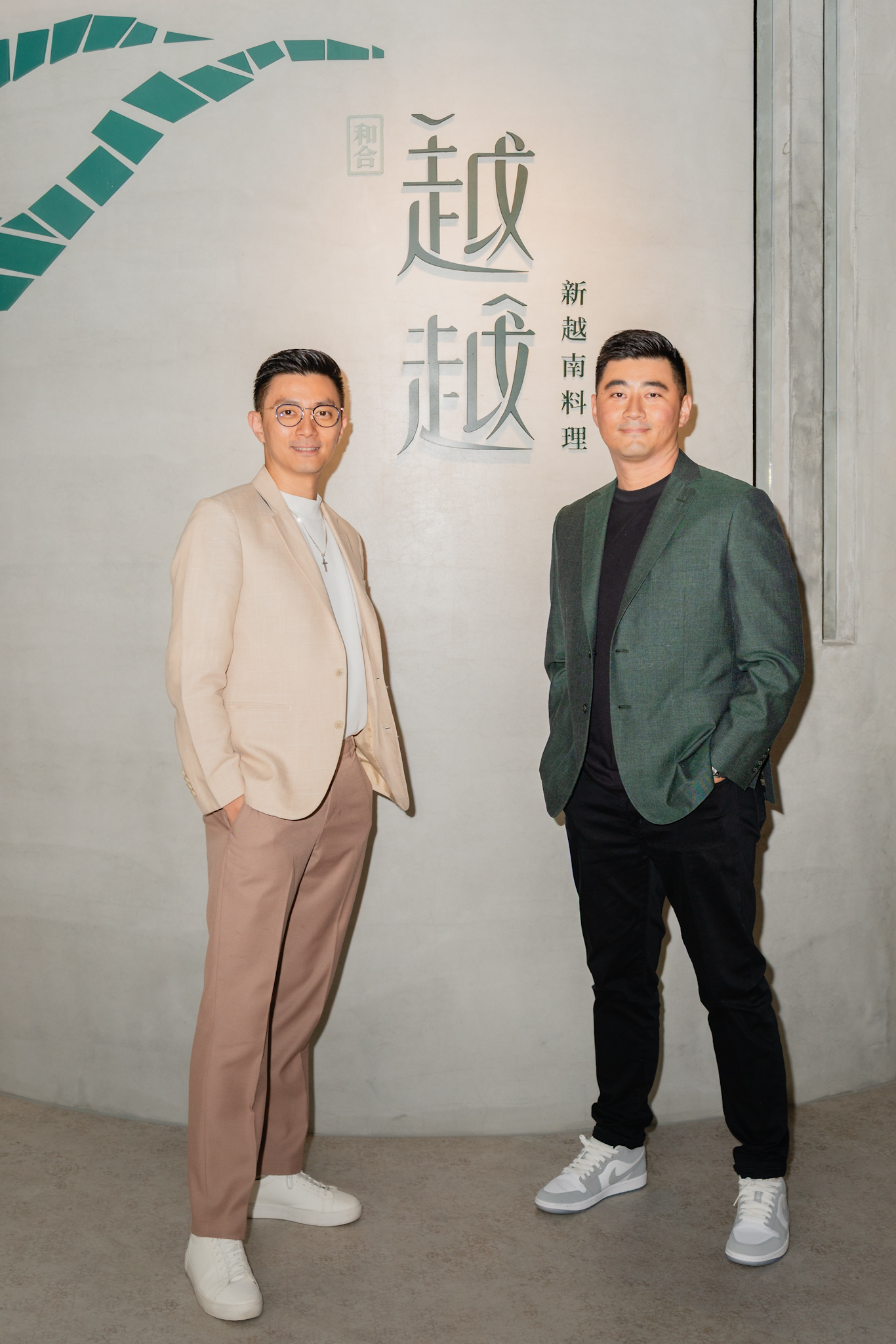 典華第二代哥哥林廣哲Van（左）與林廣恒Vin（右）。（越越・新越南料理提供）