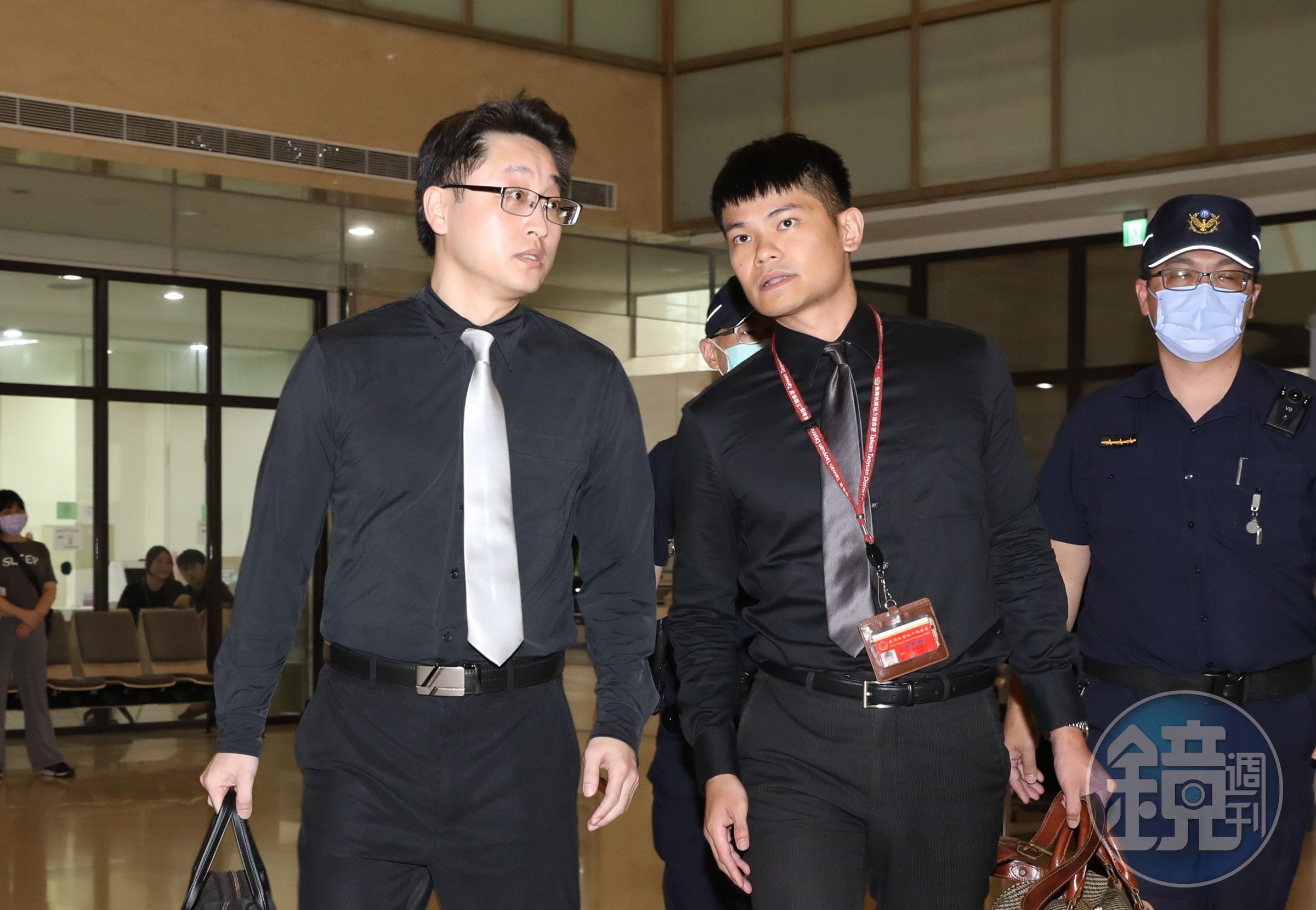 桃檢檢察官陳嘉義(右)被質疑暗諷北檢,他為此回應致歉。(本刊資料照)