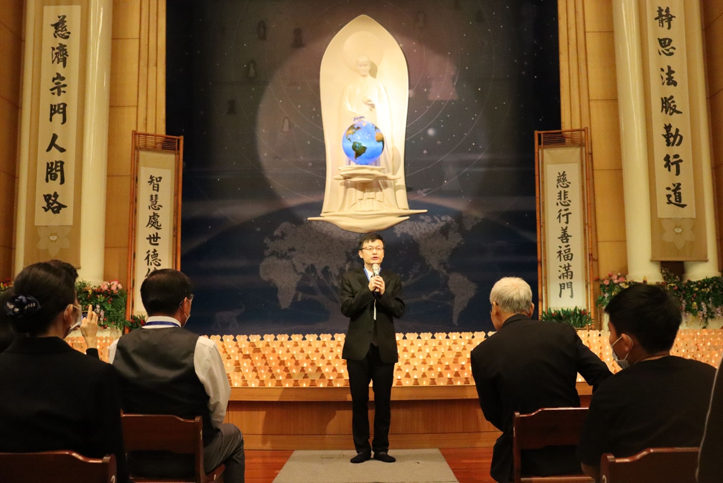 慈濟基金會年度「新芽獎學金」頒獎活動,關注對臺灣這塊土地有濃濃溫暖情懷的人事物。(慈濟基金會提供)
