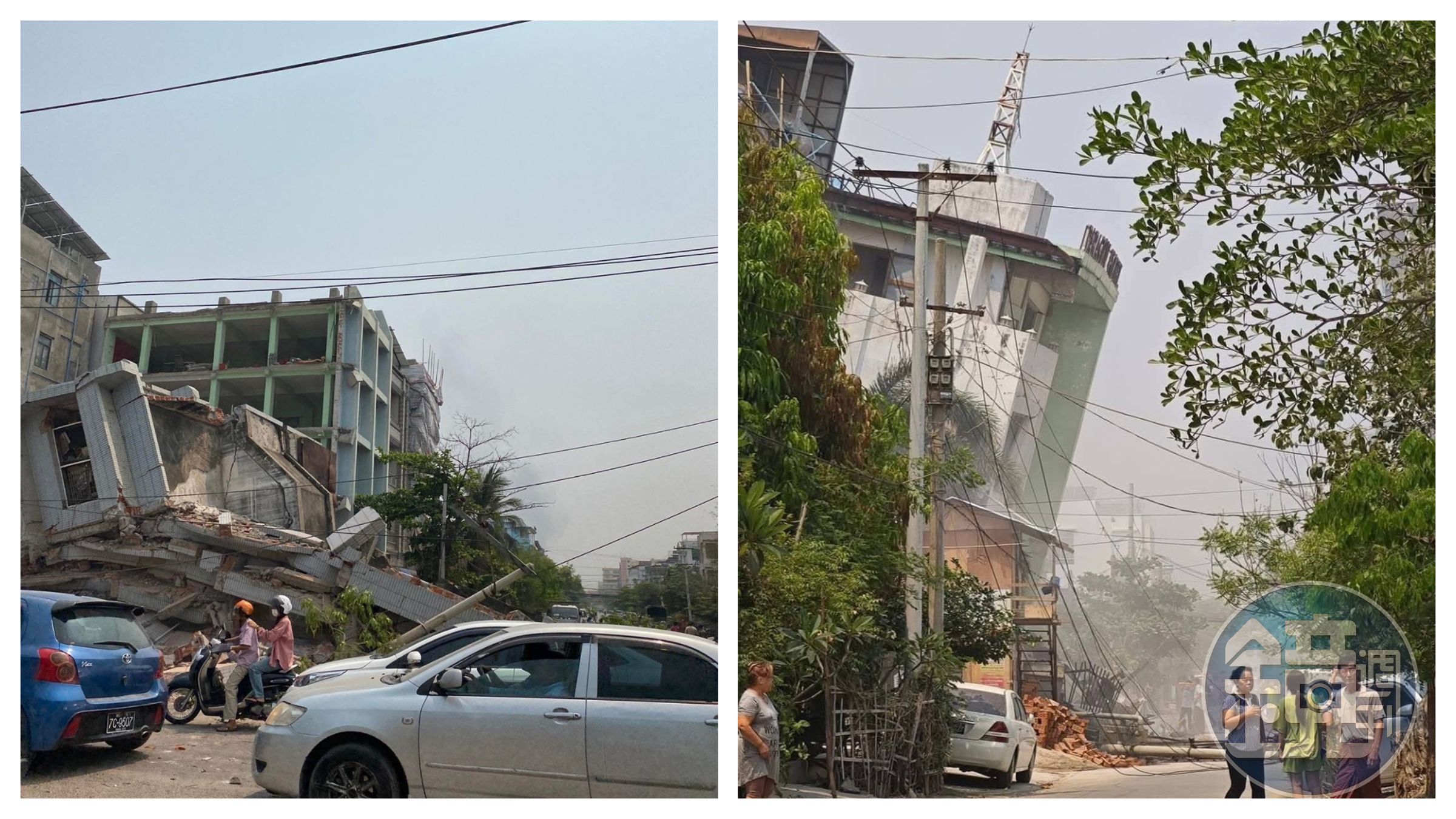 緬甸強震,引發台灣民眾憂心;地震險雖是政策性保險,但全台投保率不到4成。(緬甸台商提供)