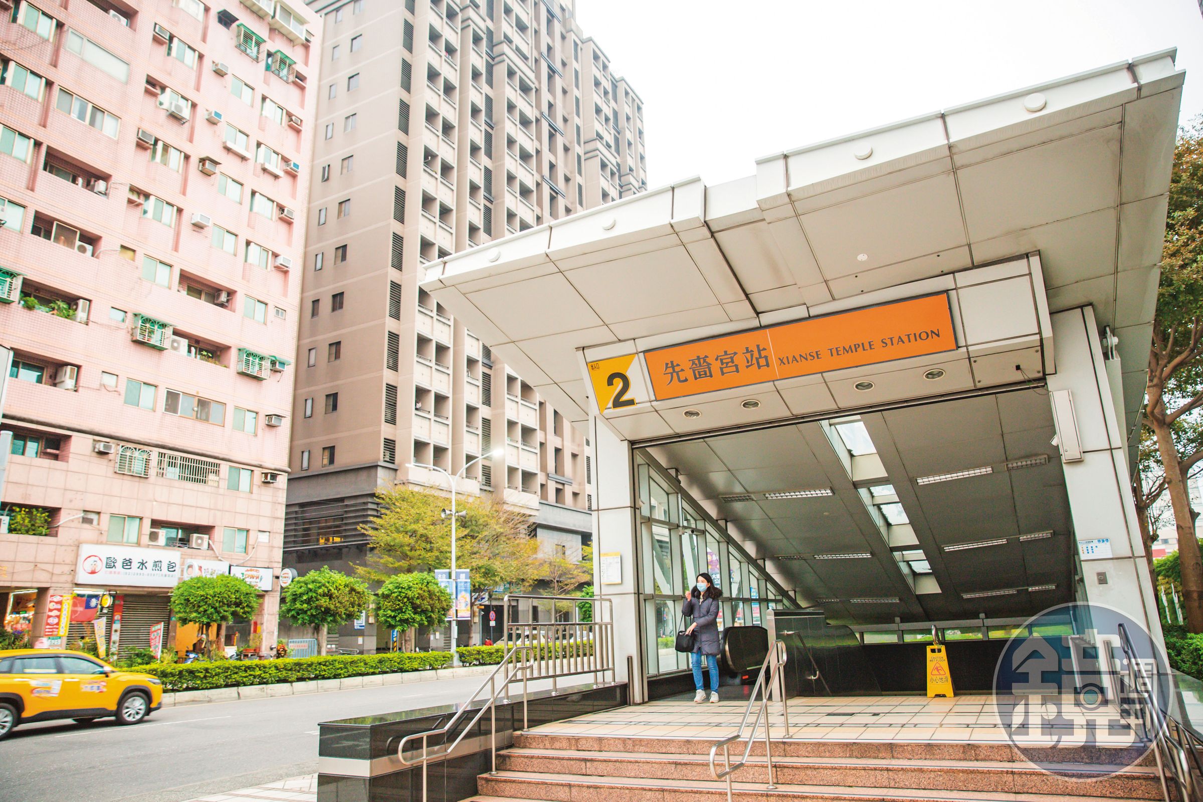 藍營地方政商大咖普遍希望李四川接班新北，發揮工務長才，續打建設牌。圖為捷運先嗇宮站。