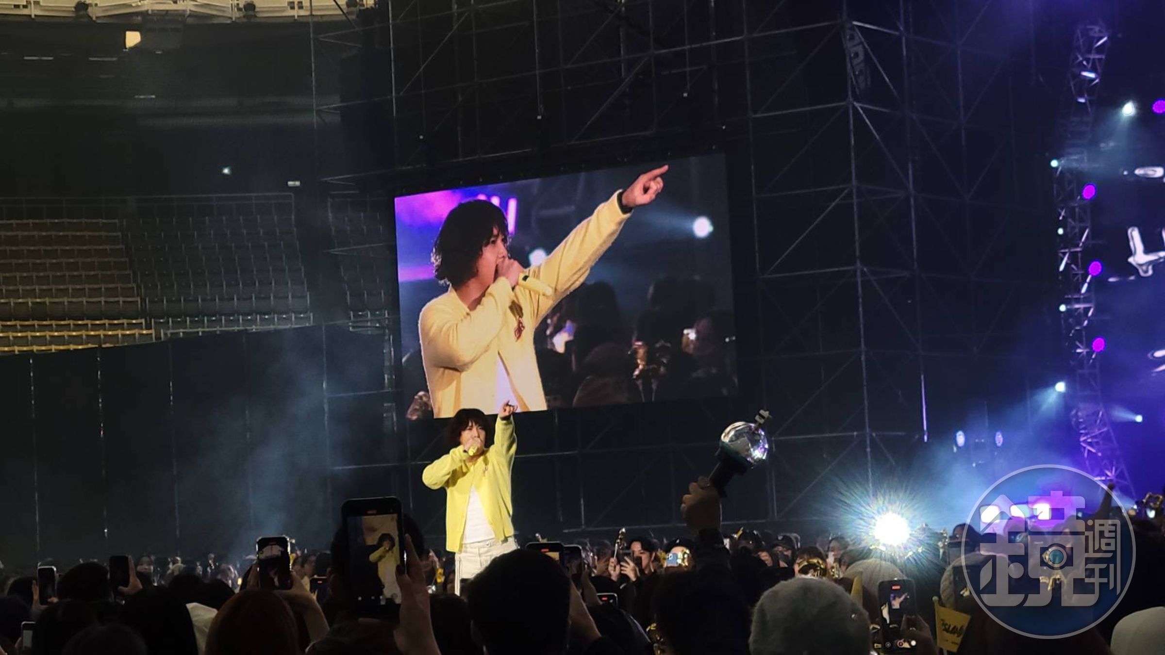 FNC家族演唱會周六在桃園巨蛋登場,FTIsland率先上台演出。