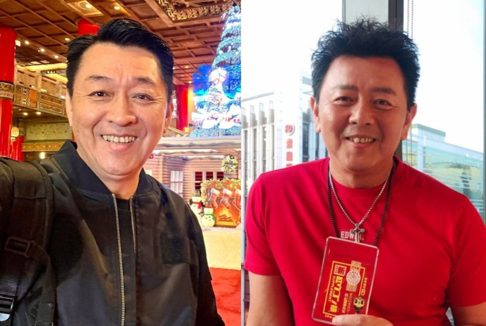 許多網友發現，年齡相差5歲的庹宗華與庹宗康，隨著歲月流逝，五官輪廓與神韻竟然越來越相似，讓大批網友直呼「根本是同一個人」。（翻攝自臉書）