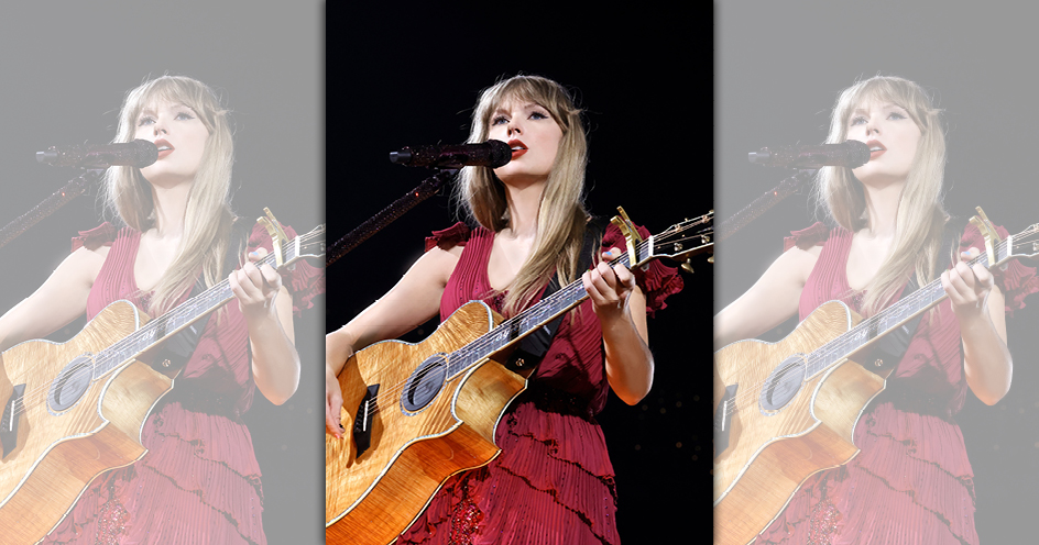 泰勒絲靠著巡迴演出，人氣暴衝，也締造了泰勒絲經濟學，但問題在於不是每個藝人都能像她一樣，可以改變整個演唱會生態。（Disney+提供）