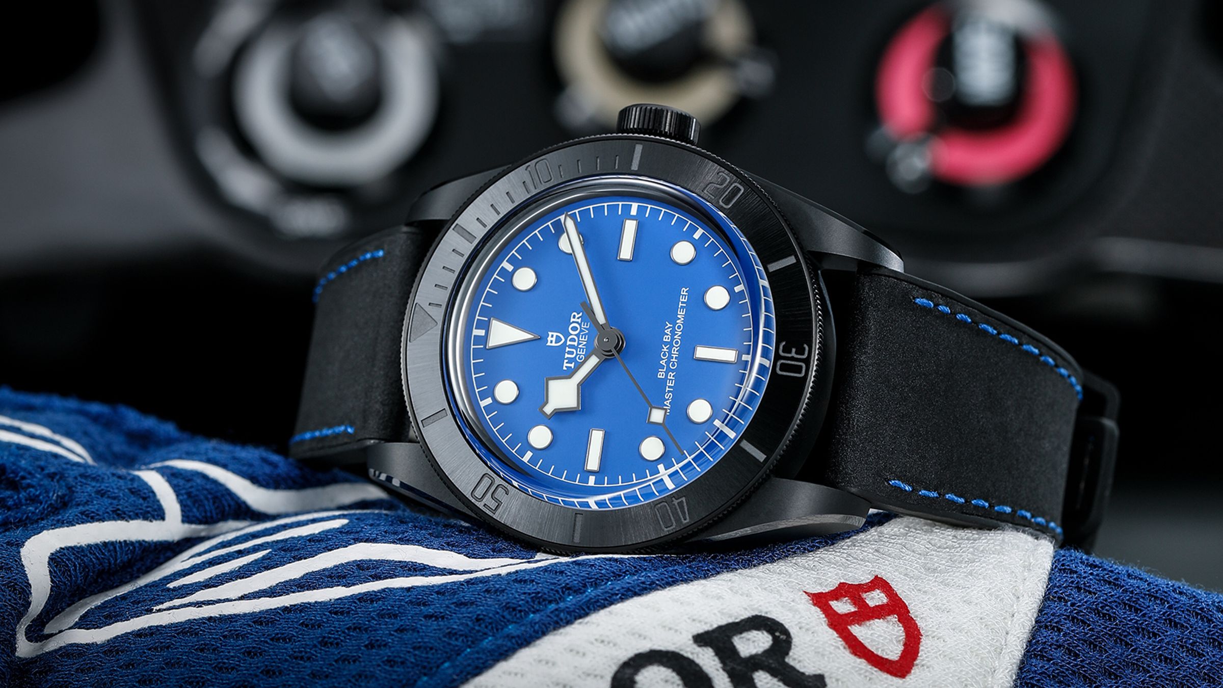 TUDOR Black Bay Ceramic藍面Visa Cash App RB F1聯名款，定價NT$163,500。