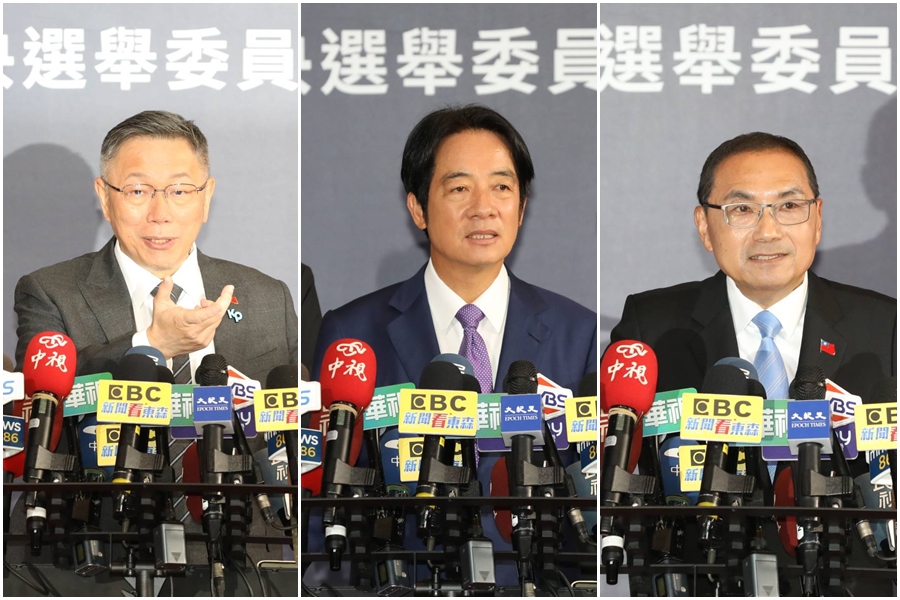 中選會舉辦首場總統政見發表會昨（20日）晚順利結束。