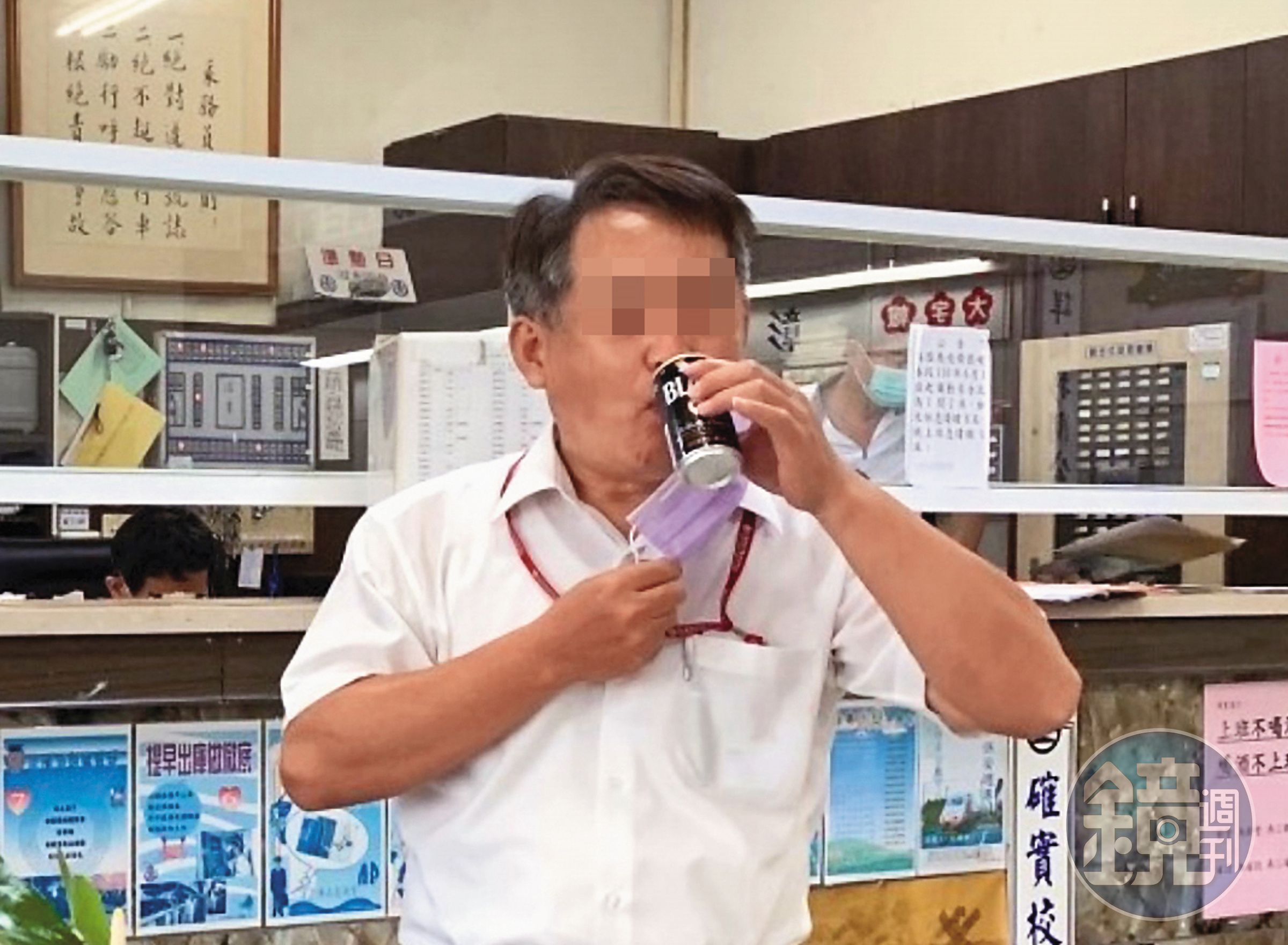 彭姓副段長(圖)被控與下屬同流合汙A獎金,讓基層司機員炸鍋。(讀者提供)