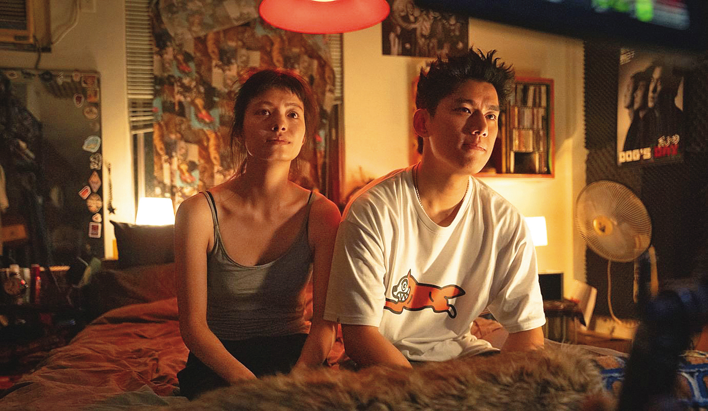 蒲禾菲（左）、朱軒洋（右）在《欠妳的那場婚禮》配對，被爆好到戲外去，甚至影響到了蒲禾菲的感情。（翻攝自金馬影展官網）