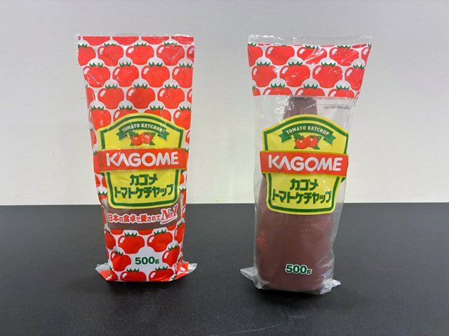 可果美將針對旗下番茄醬部分產品進行包裝設計調整，未來將減少外包裝上的印刷圖案。（翻攝自朝日新聞）