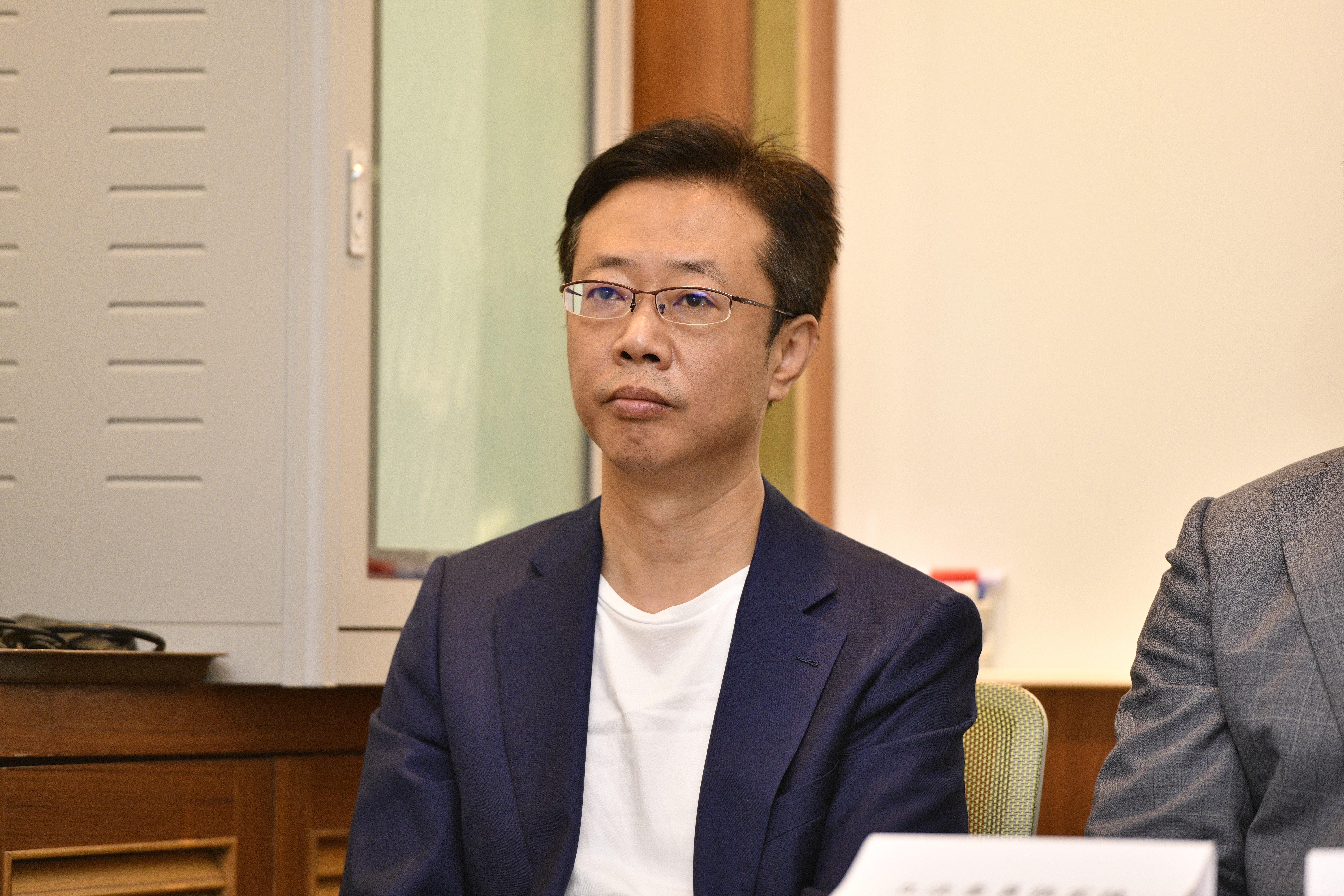 民進黨立委張宏陸的碩士論文被控抄襲，不過他否認稱是抹黑。（本刊資料照）