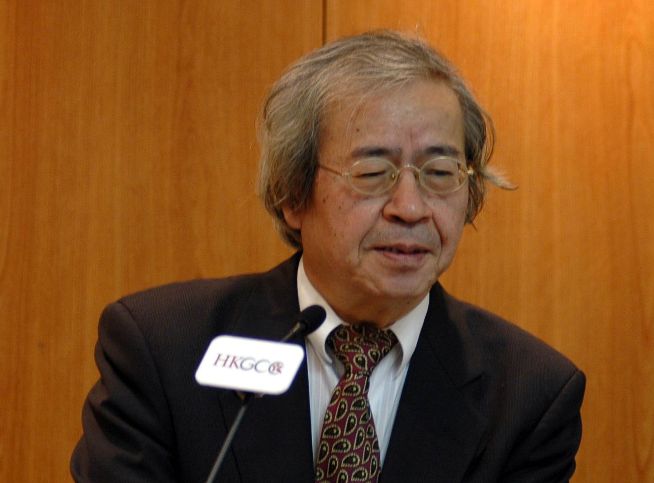 南方朔於2007年出席香港論壇。（中央社提供）