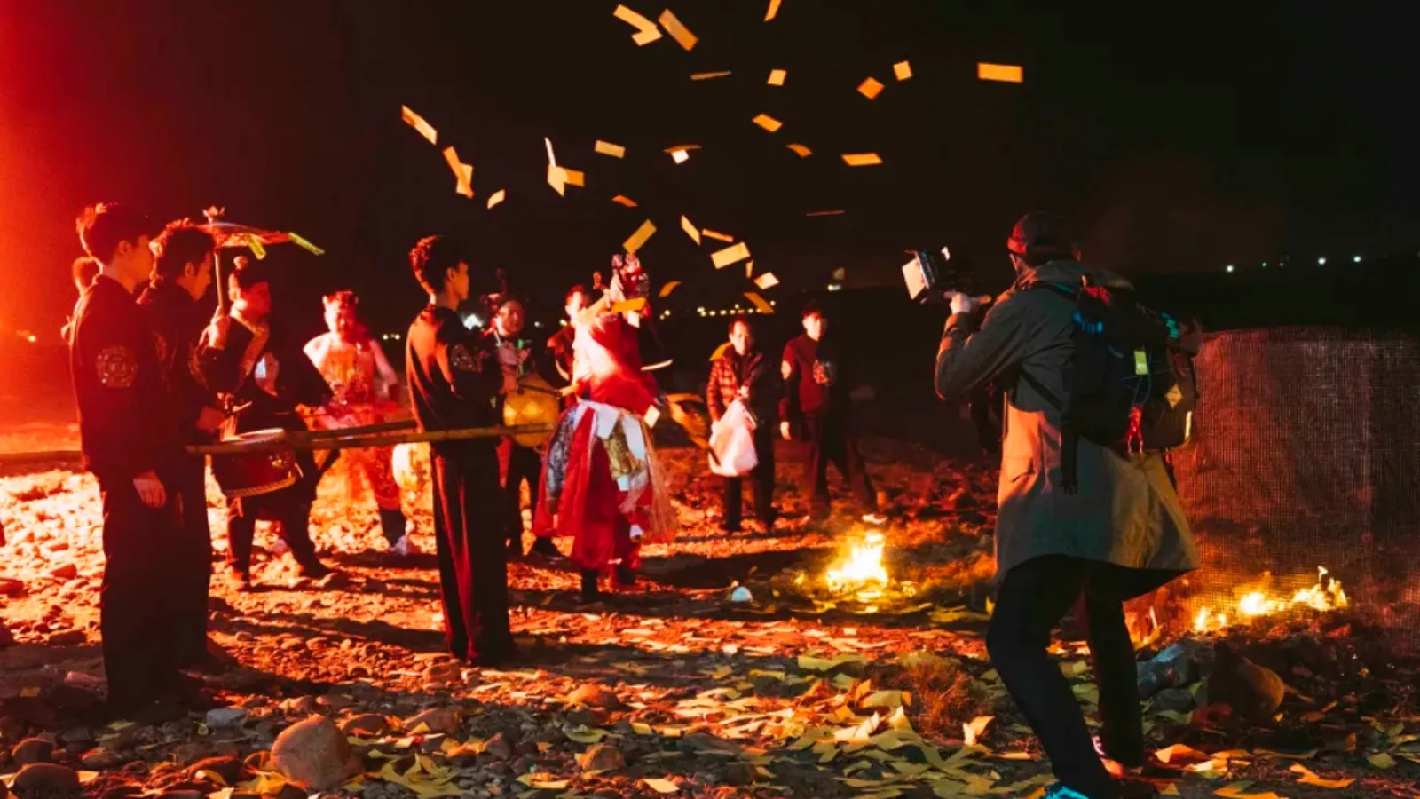 彰化伸港平安夜送肉粽。示意圖，圖為粽邪劇照，與本文無關（翻攝自Ｎetflix）