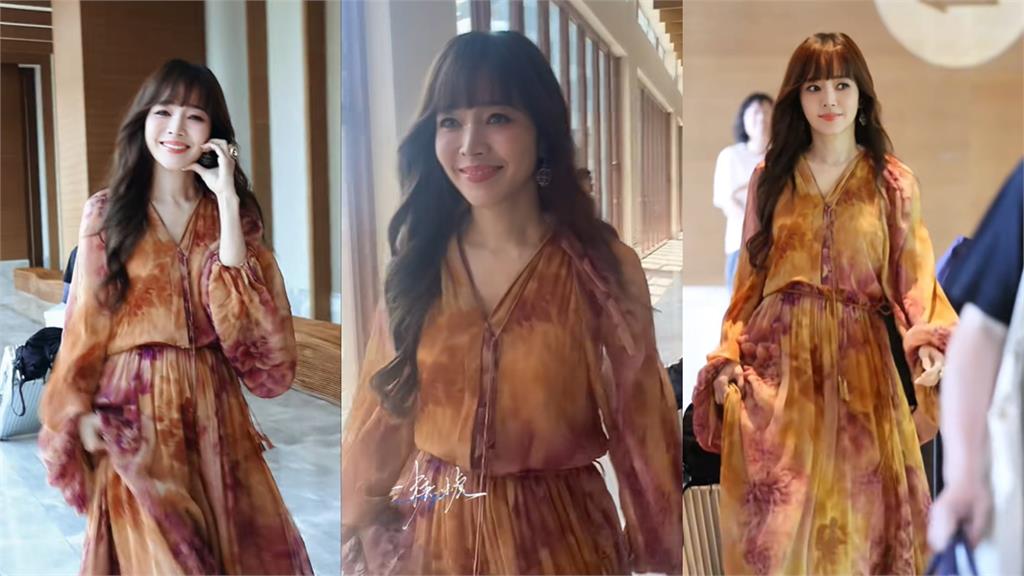 侯佩岑換髮型被說認不出來。（翻攝自侯佩岑微博）