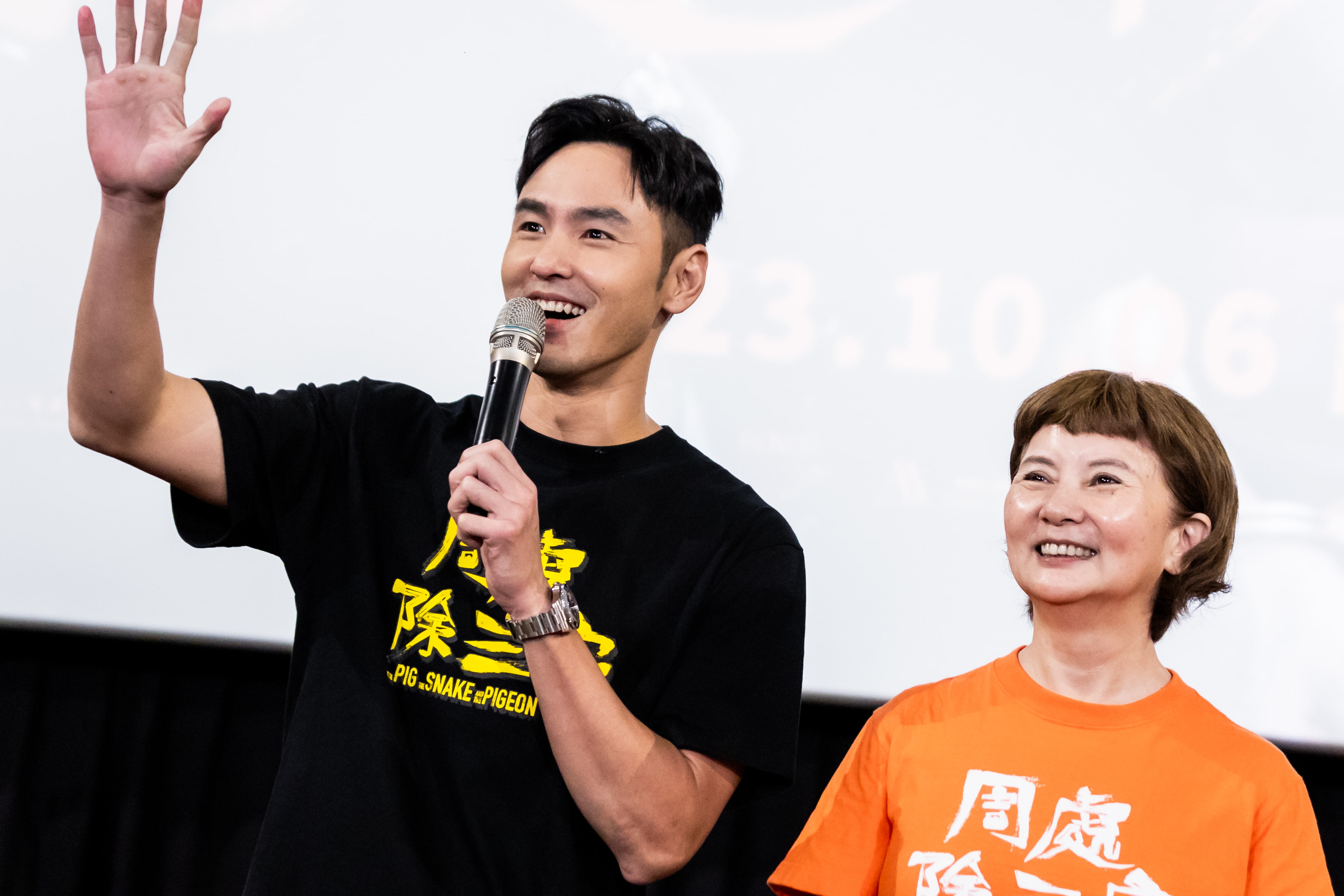 阮經天（左）與李烈（右）再合作，也再入圍金馬影帝。（一種態度電影提供）