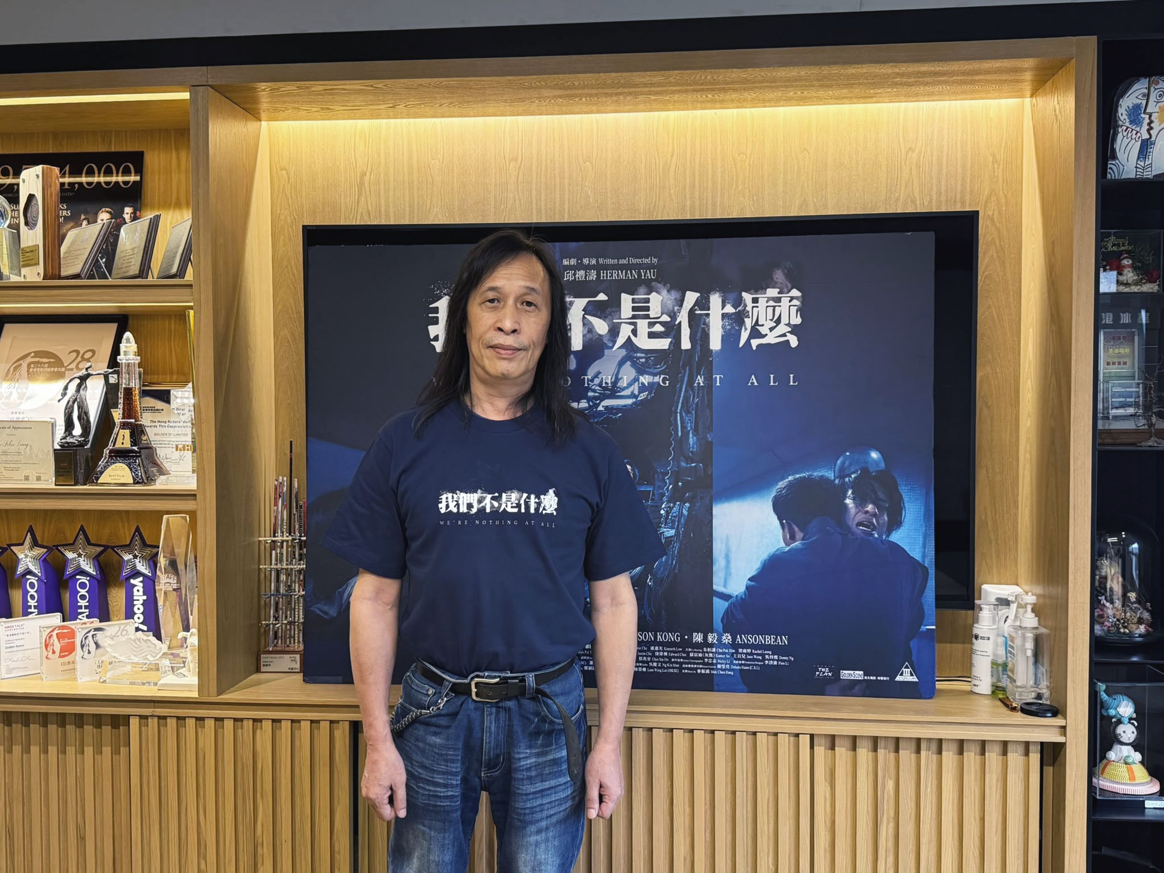 入行40年的邱禮濤，以往總覺得自己與金馬無援，這次是他首度叩關金馬。（華映提供）