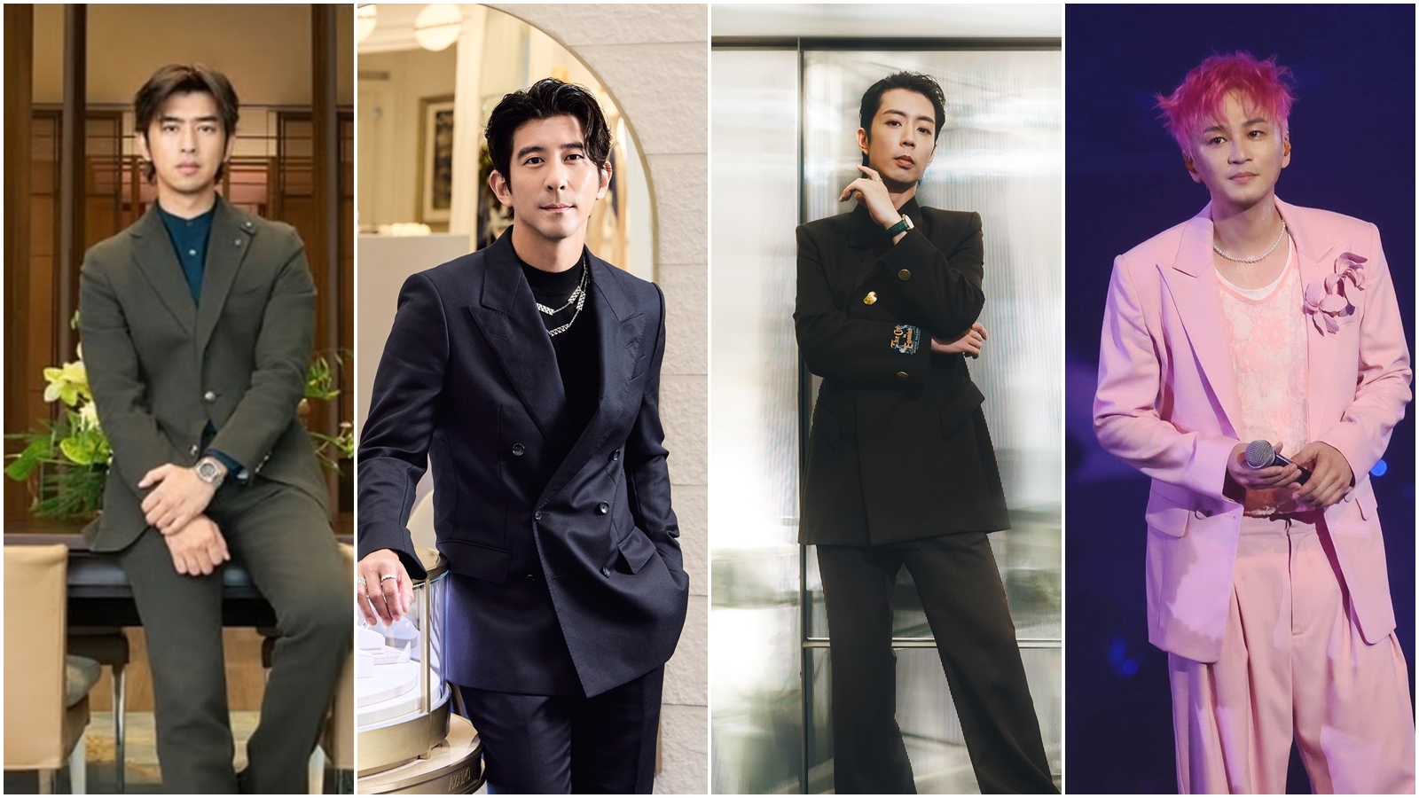 陳柏霖、修杰楷、廖允杰、張書緯在筆錄中均承認買病例逃兵。（翻攝自臉書@修杰楷、小杰、書偉、Instagram@chenbolin）