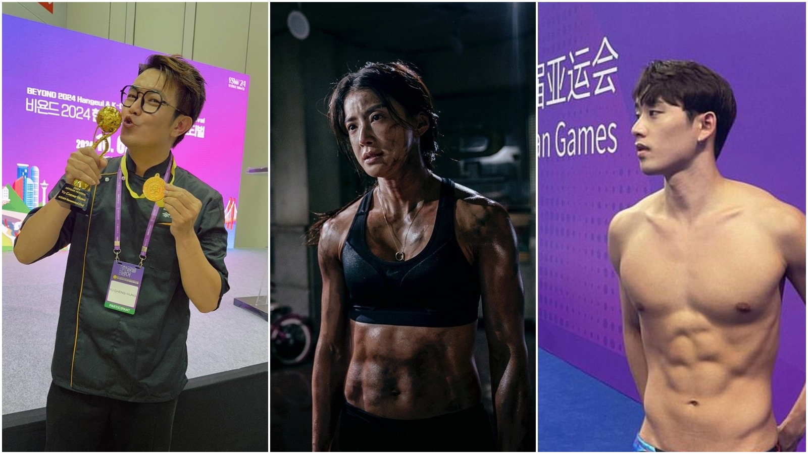 斜槓得冠軍的藝人不少，如台劇八點檔演員余政鴻、泰星Est及南韓女星李施昤都擁有傲人紀錄。