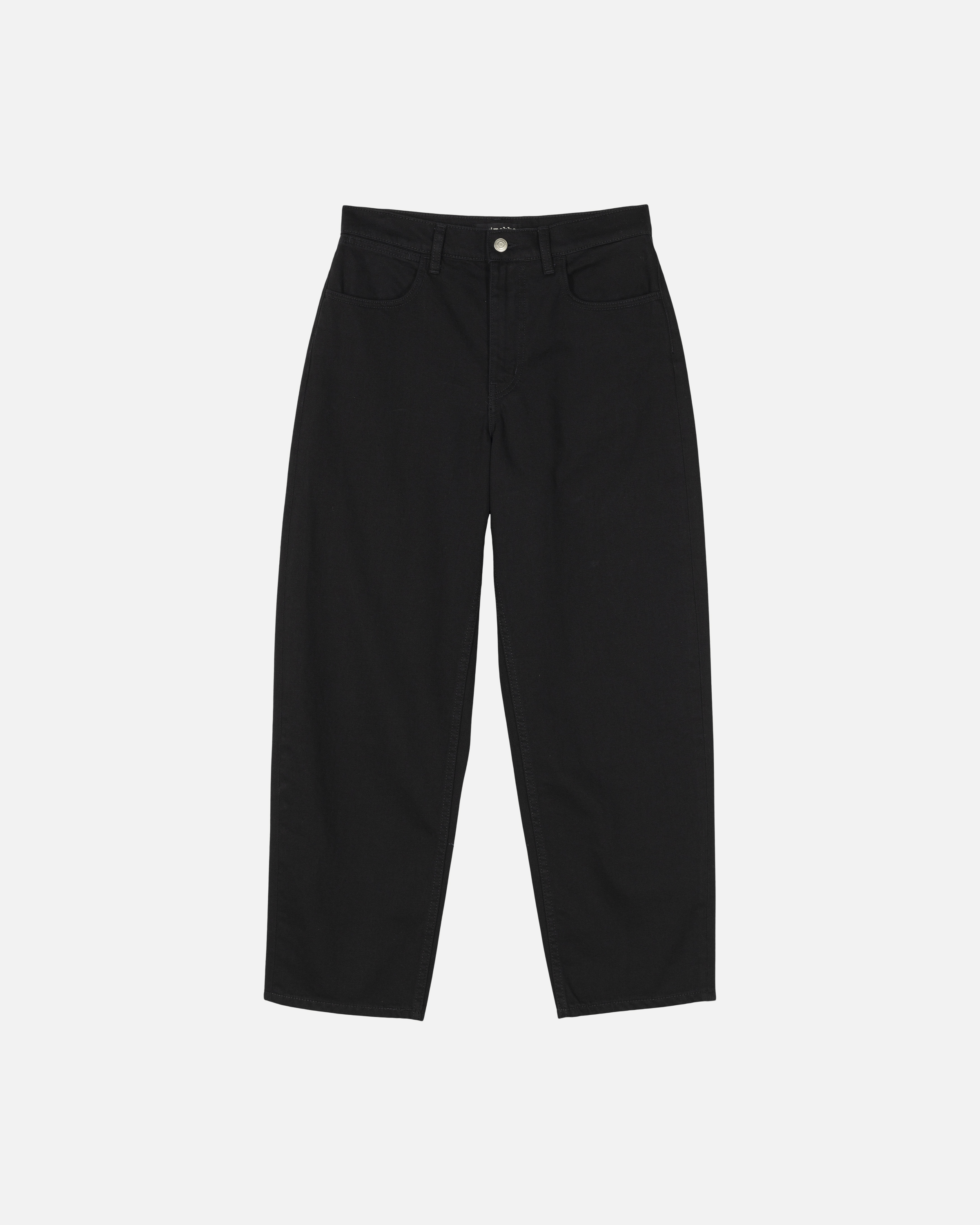 Marimekko Maridenim石磨黑錐形褲。NT$10,900（俊思提供）