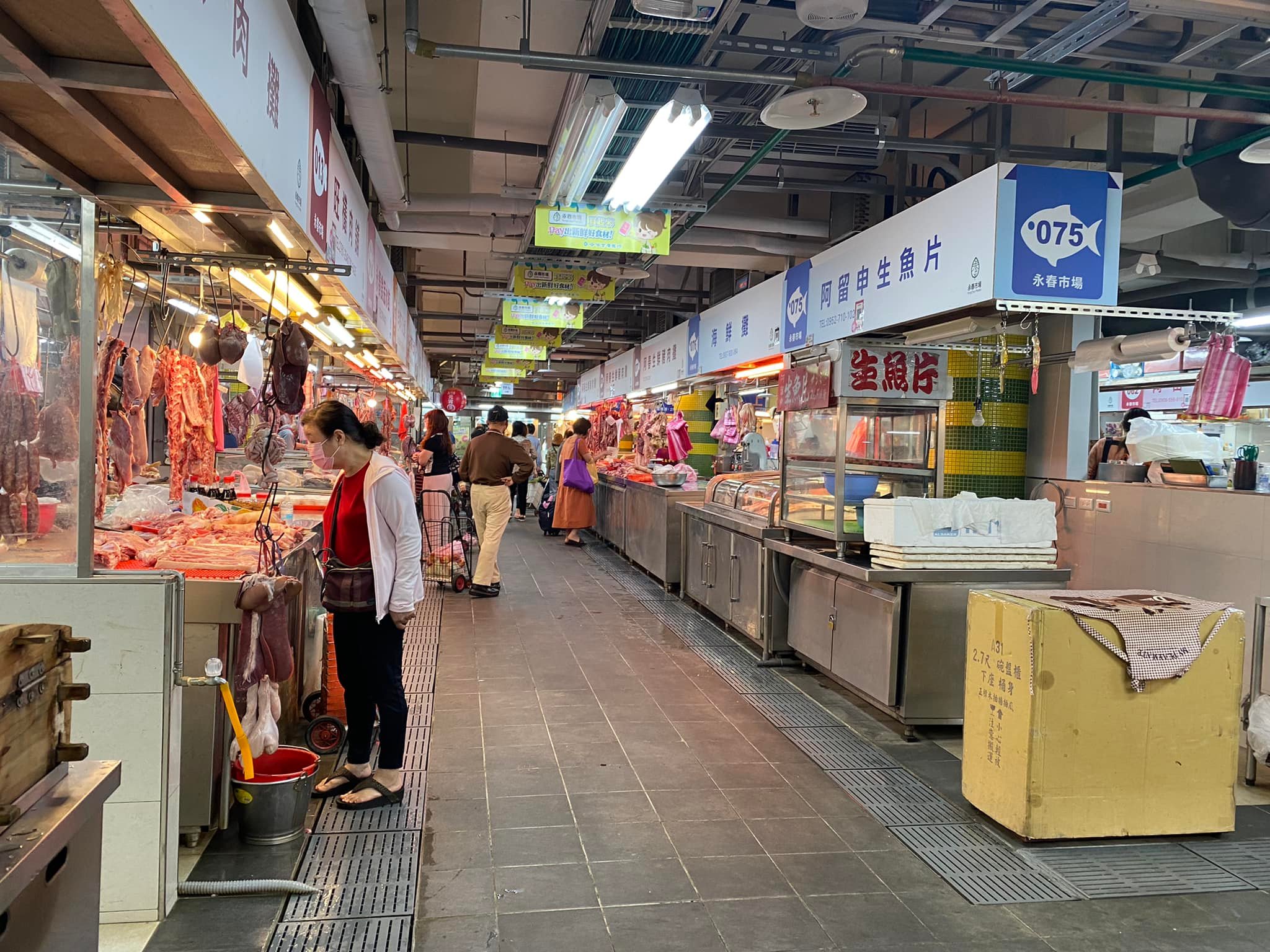 台北永春市場自治會規定，抓到一隻老鼠可領100元。（翻攝自永春市場臉書）