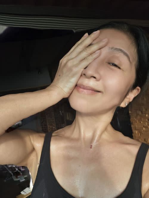 方文琳證實罹癌,目前積極治療中。(翻攝自方文琳臉書)