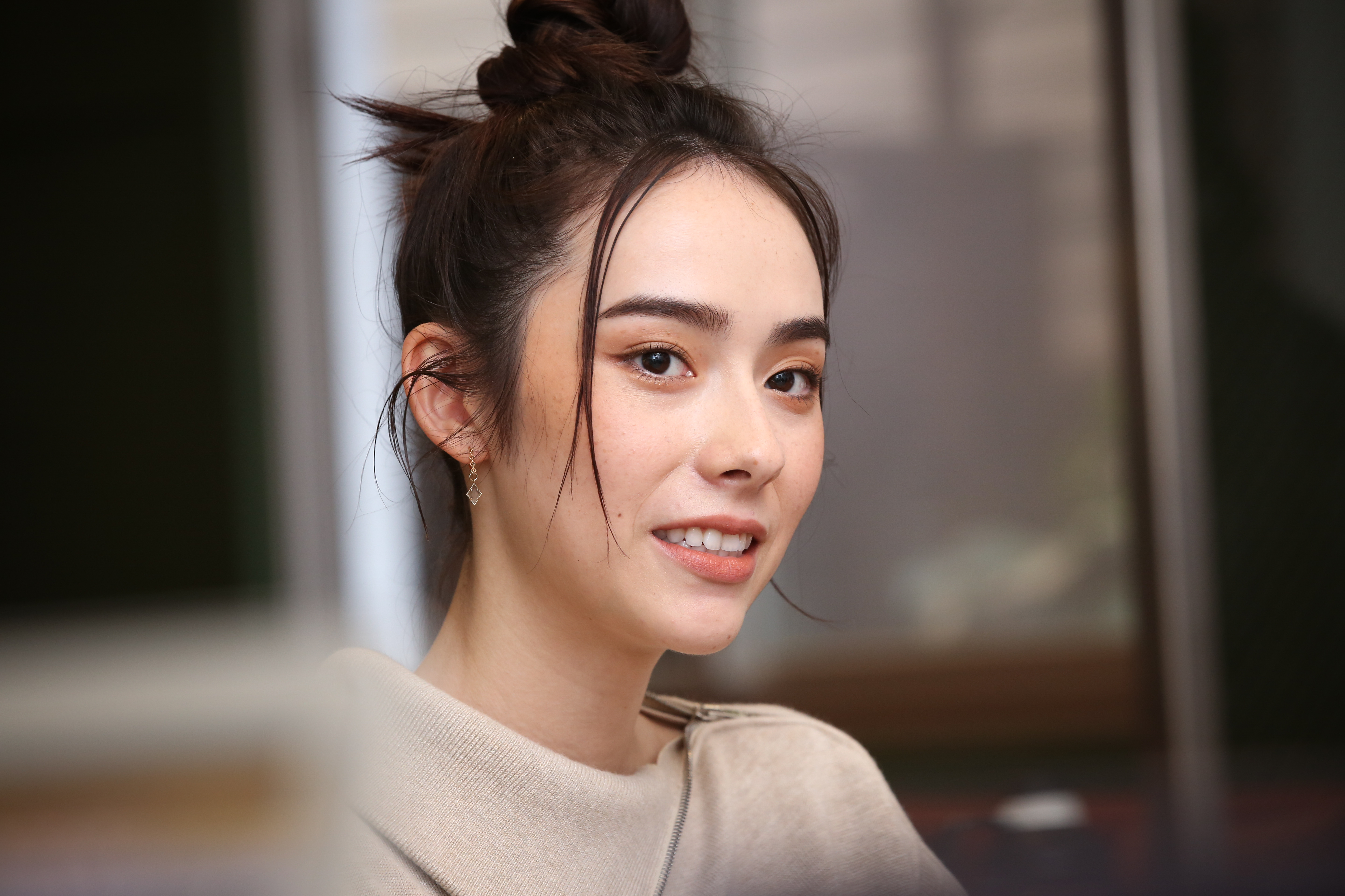 林奕嵐今年入圍金鐘獎迷你劇集新人獎。