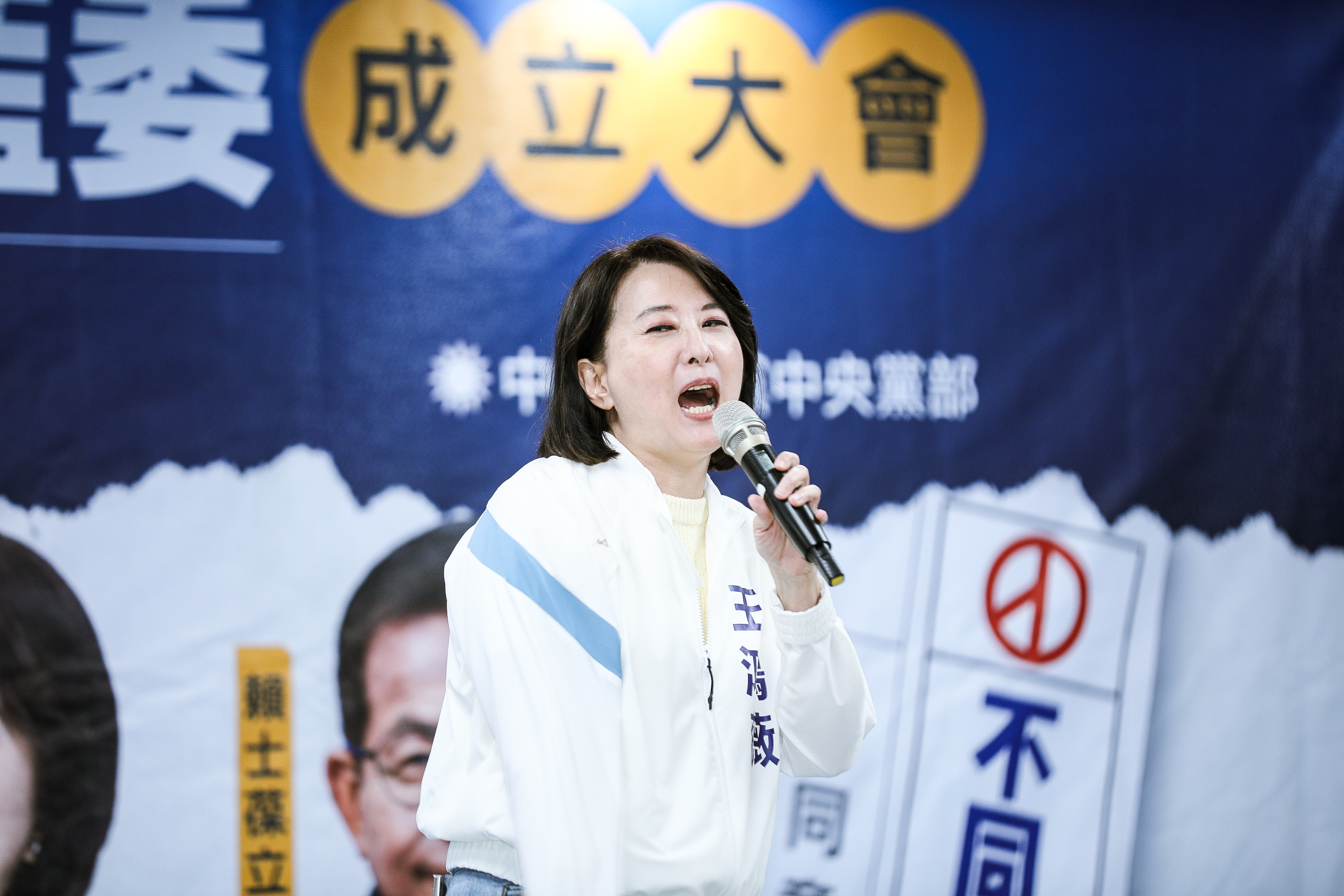 王鴻薇聲稱所謂分配款變少是綠營側翼造謠，還懷疑行政院的覆議案沒有提到公式問題。（資料照，鏡報鄒保祥）