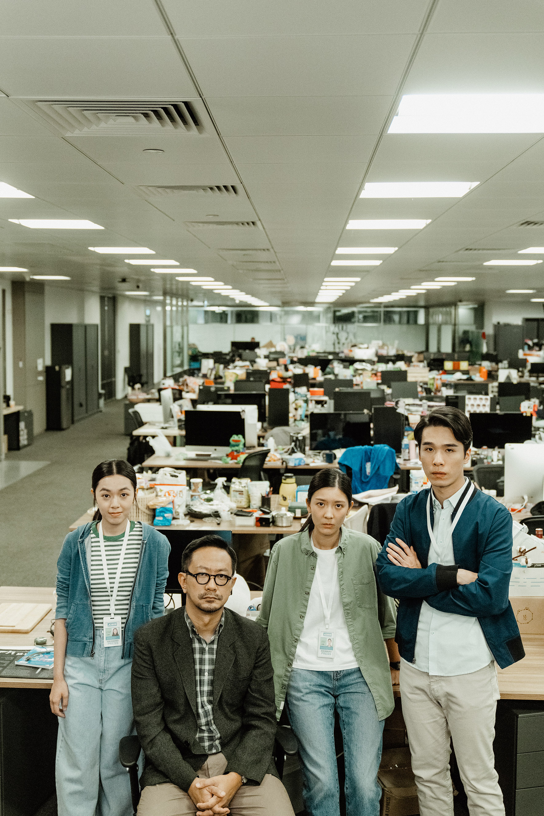 《白日之下》以報社記者潛入私立安養機構踢爆院內虐待老人及智障者為題材,探討香港社會福利的缺失。(双喜提供)