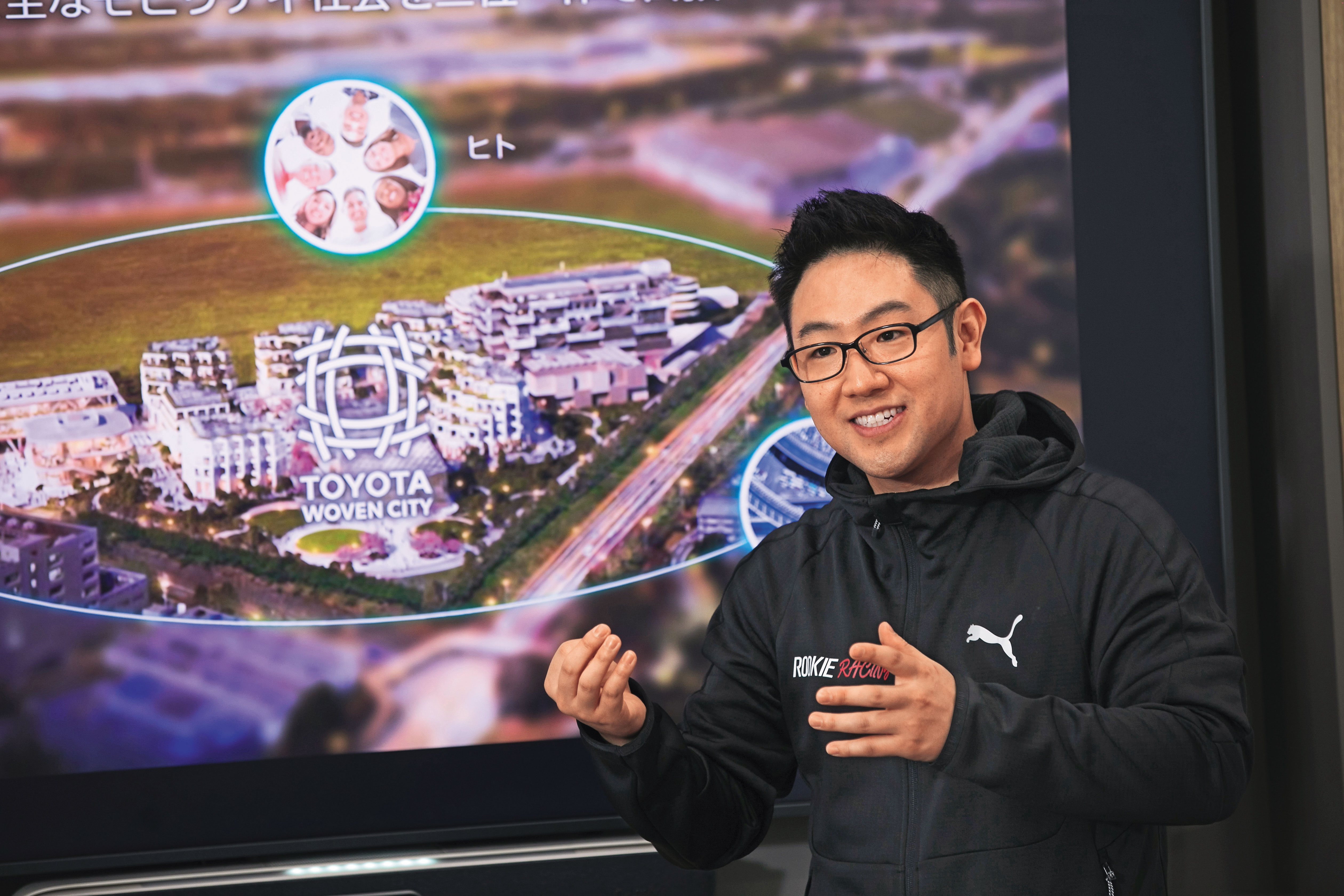 豐田大輔擔任豐田Woven City專案主持人，接受本刊訪問暢談未來願景。