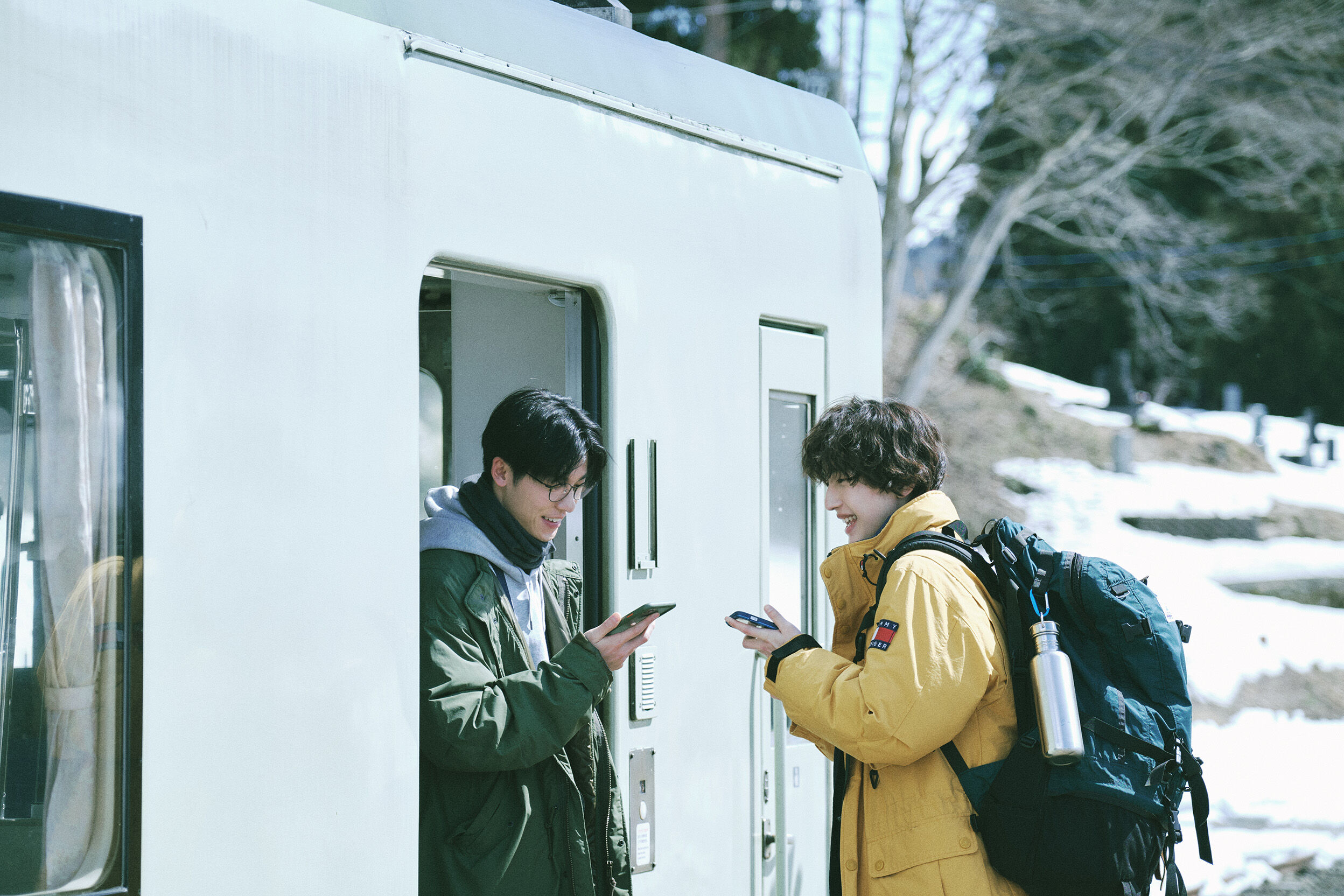 許光漢與道枝駿佑約定在退伍後會再到日本見面。（翻滾吧男孩電影有限公司 提供）