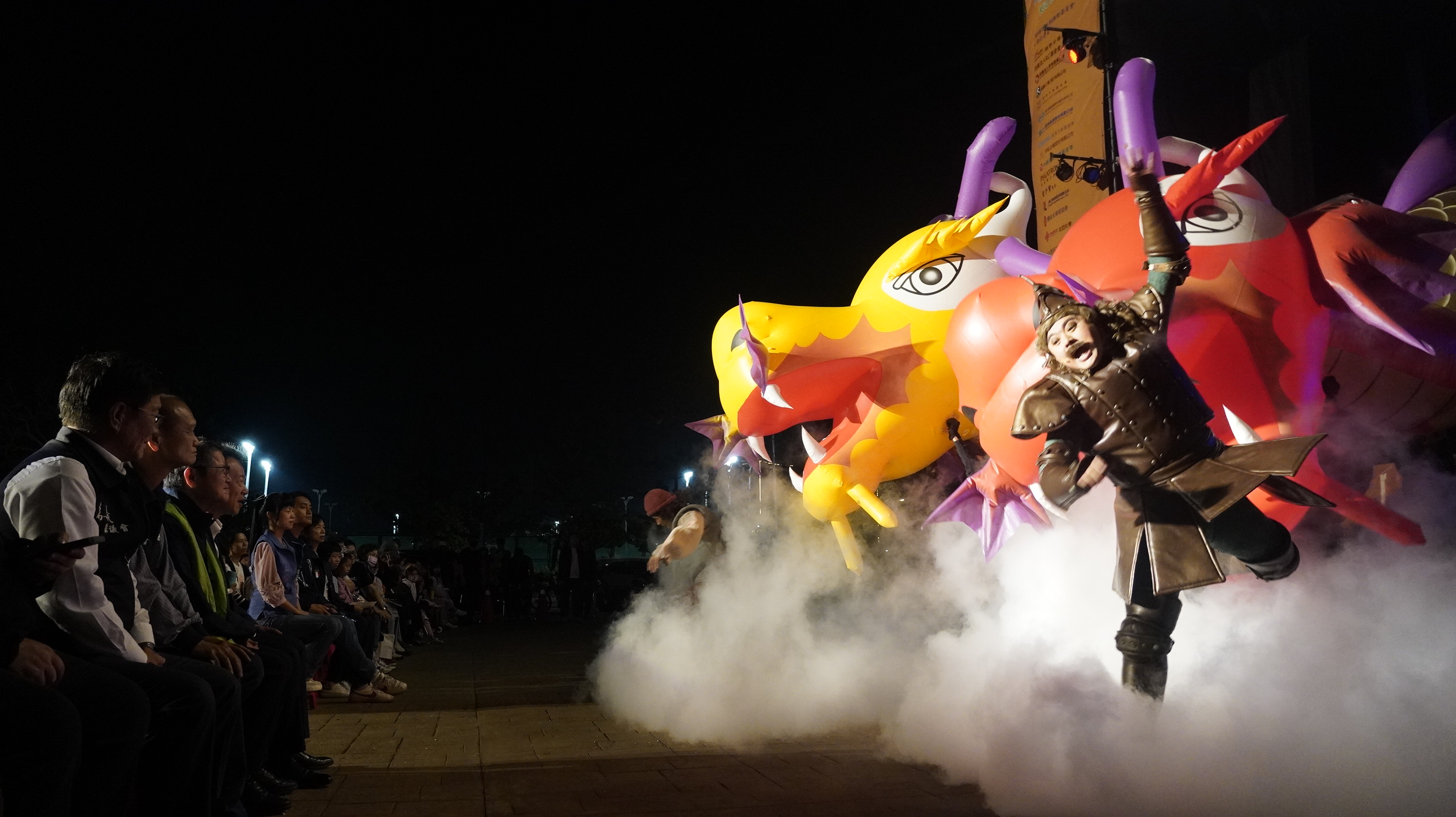 紙風車368藝術工程連續三天走進彰化與嘉義,與近6千名親子共度美好時光。(紙風車基金會提供)