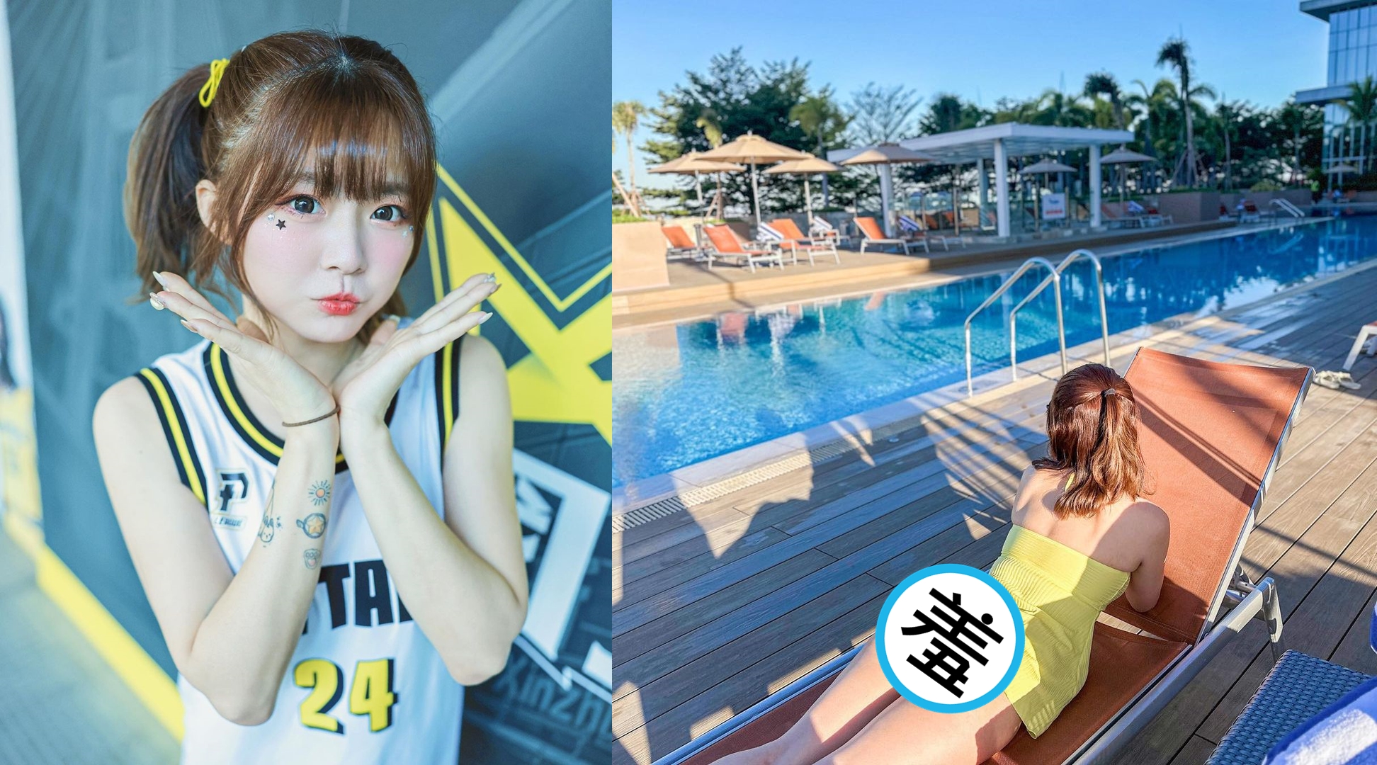 廷廷在社群平台曬出辣臀照，引起粉絲騷動。（翻攝IG@tting_324）