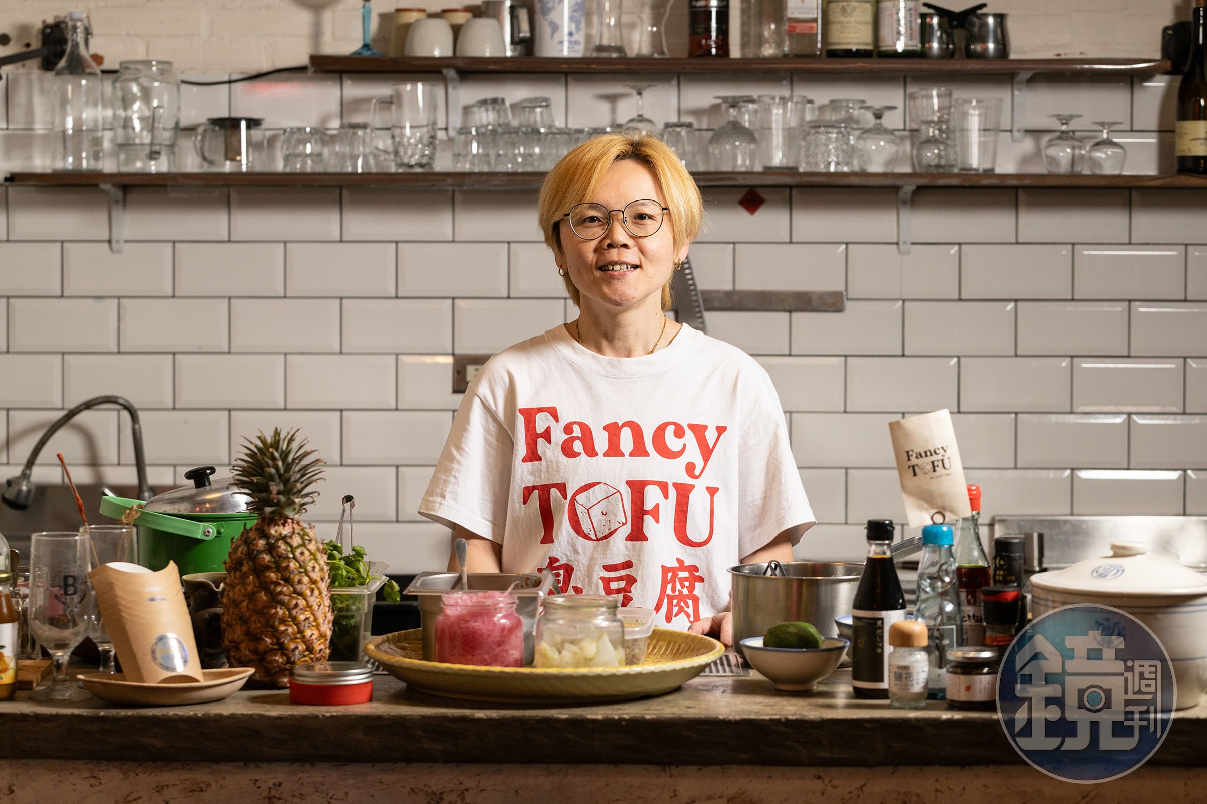 主廚Bee希望發揮自身義式料理的背景,用創意臭豆腐延續家族超過百年的發酵技藝。