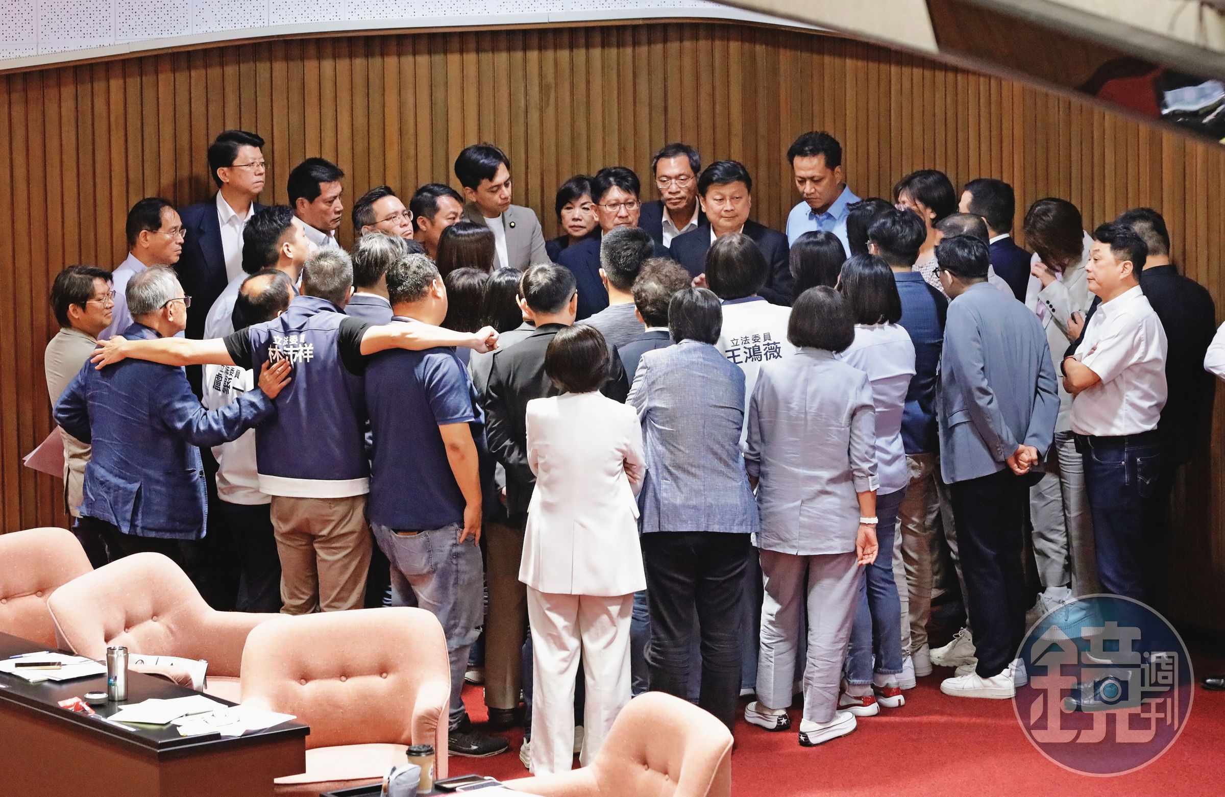 藍營52席立委有近半是新科,議事攻防仰賴黨團幹部指揮。